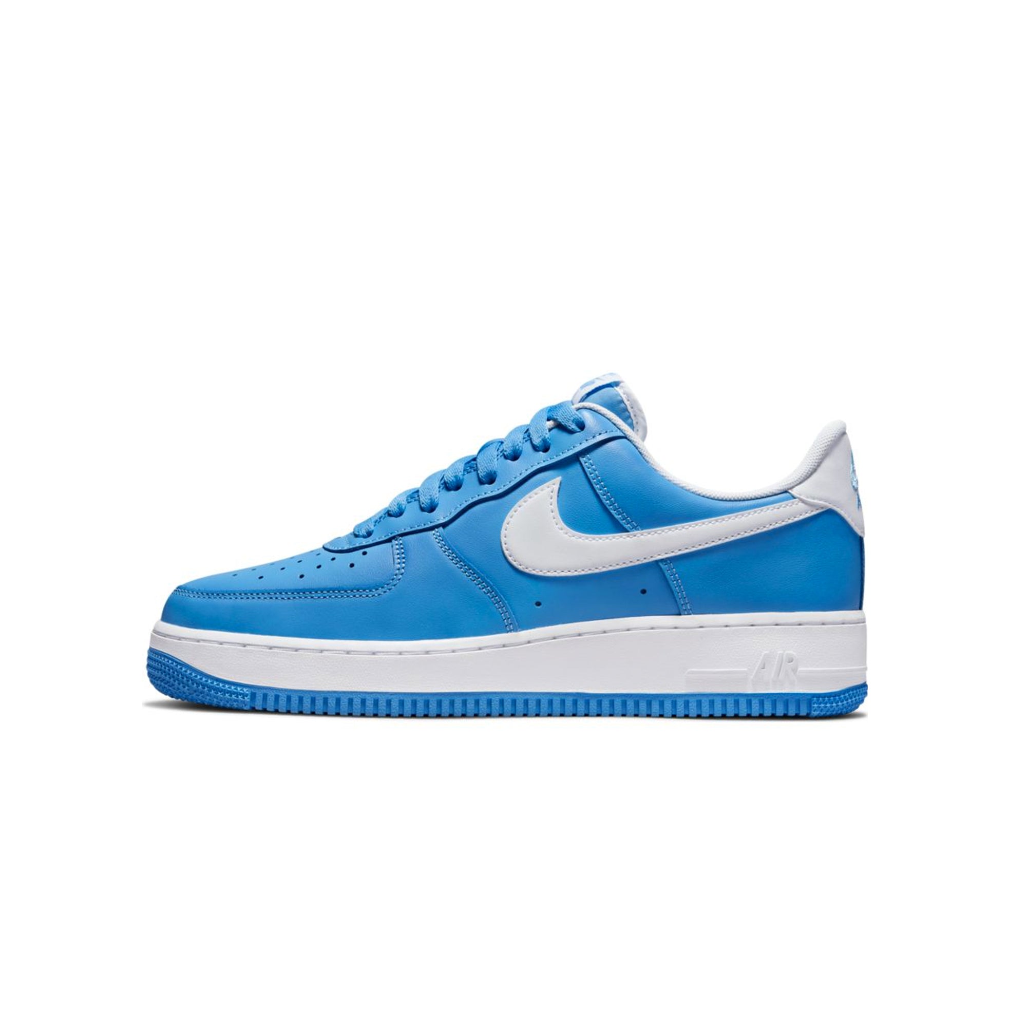 Mens Air Force 1 07 Shoes University Blue Nike оригінал – Купити в Україні – боковий вид