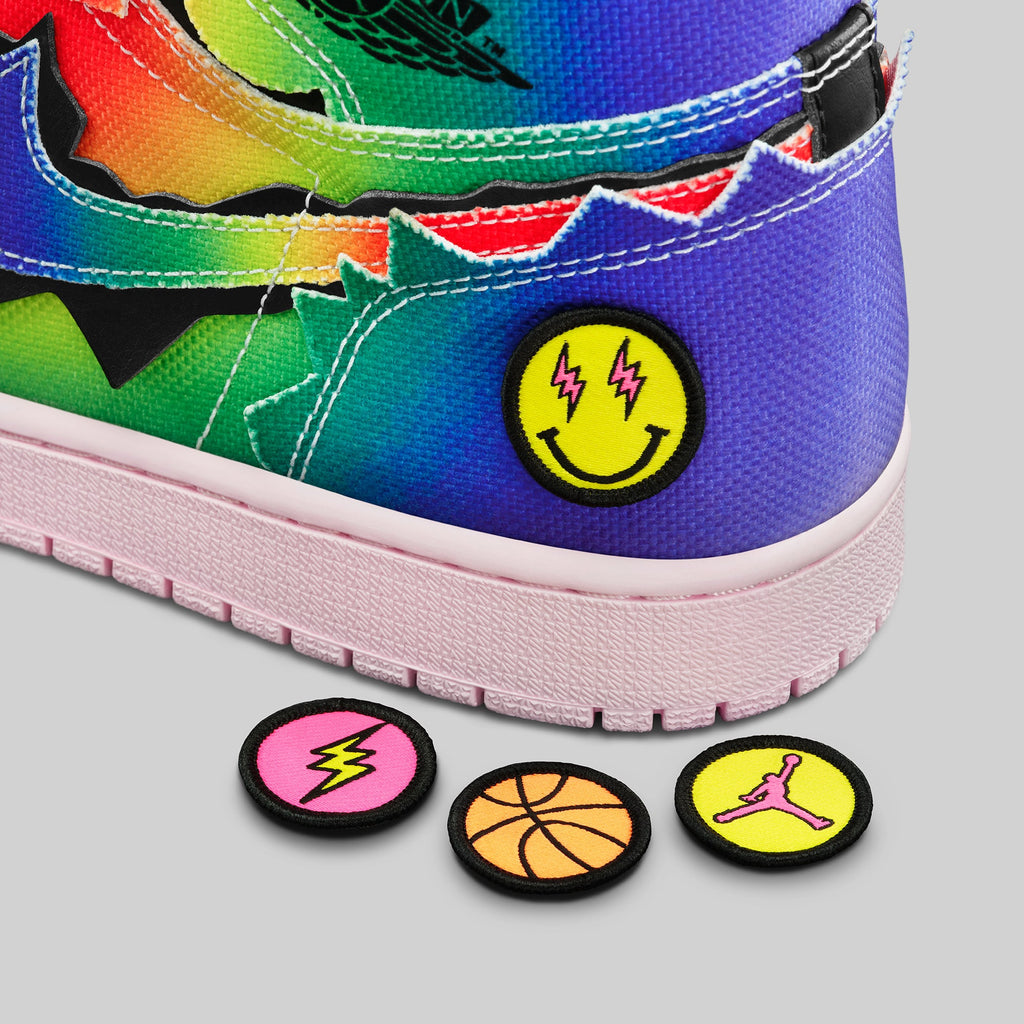 Оригінальна X J Balvin Mens 1 Retro High Shoes Air jordan – збільшений вид