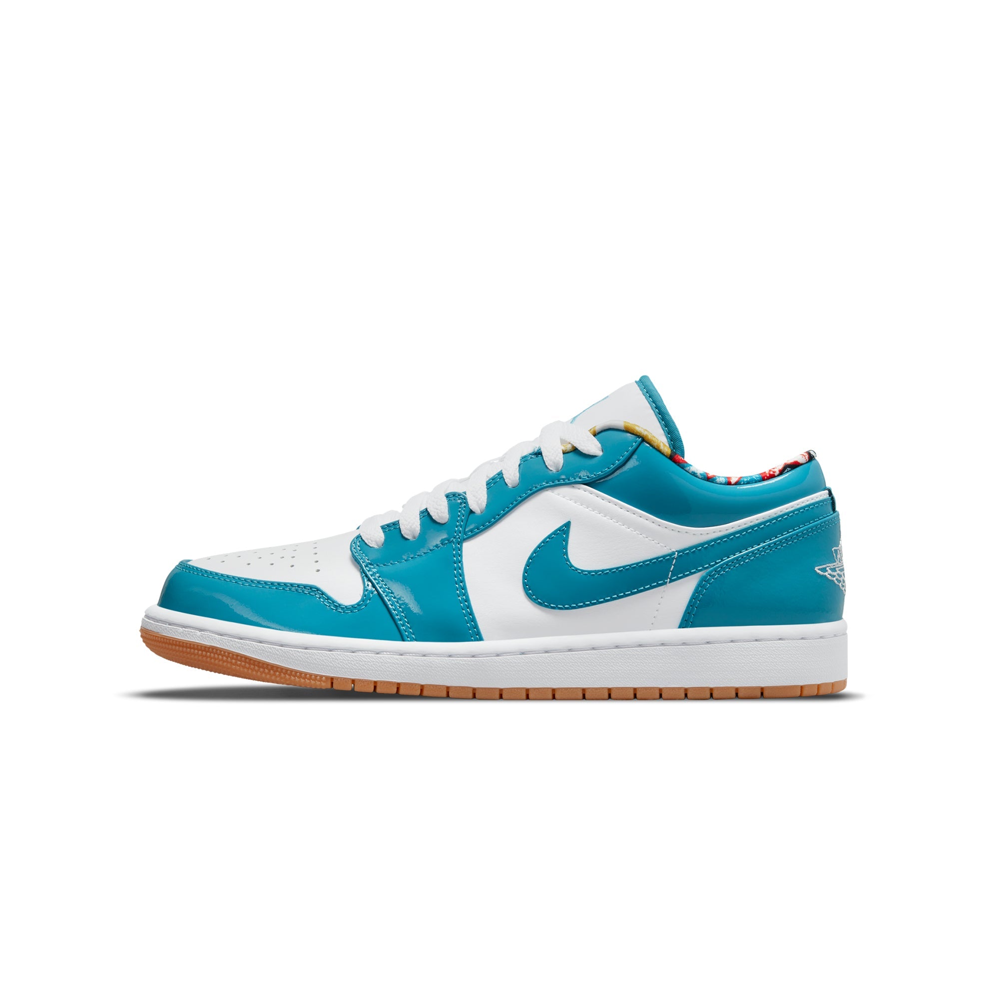 Mens 1 Low Se Shoes Cyber Teal Air jordan – Гарантія оригінальності – боковий вид