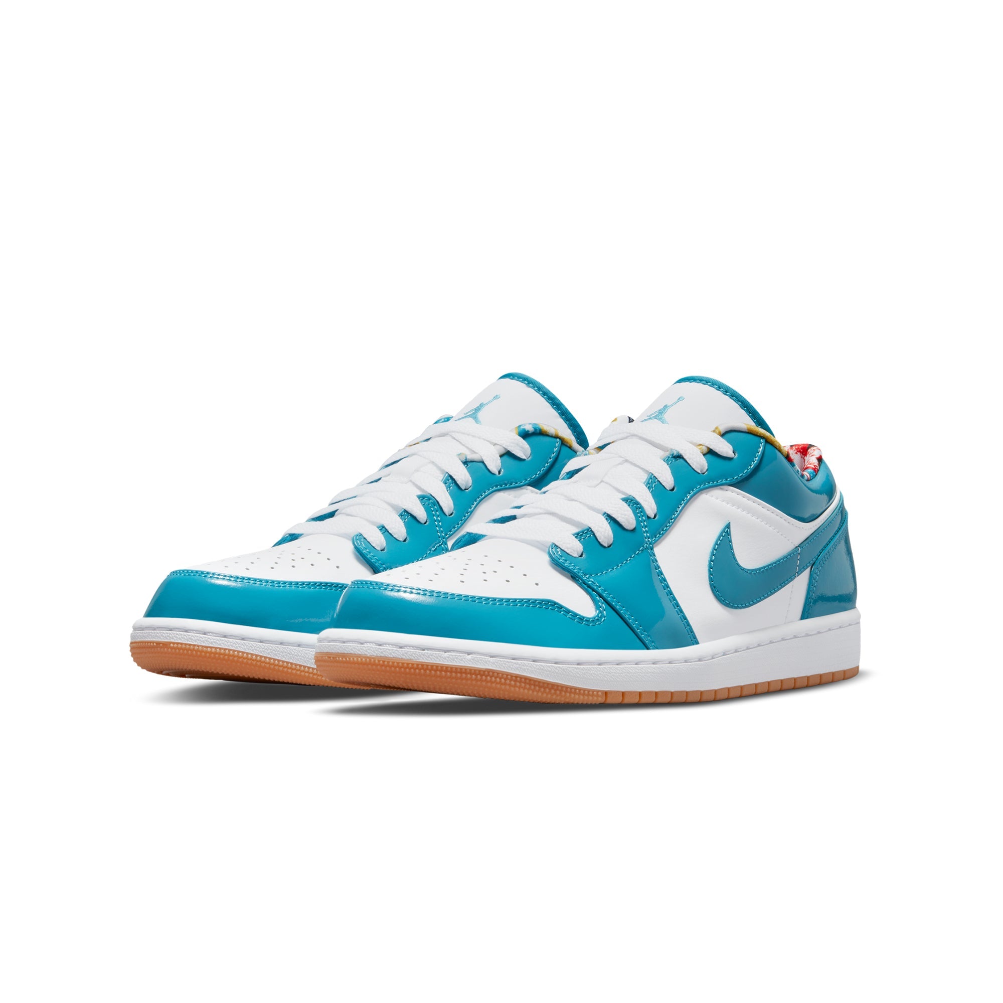 Mens 1 Low Se Shoes Cyber Teal Air jordan – Гарантія оригінальності – вид ззаду