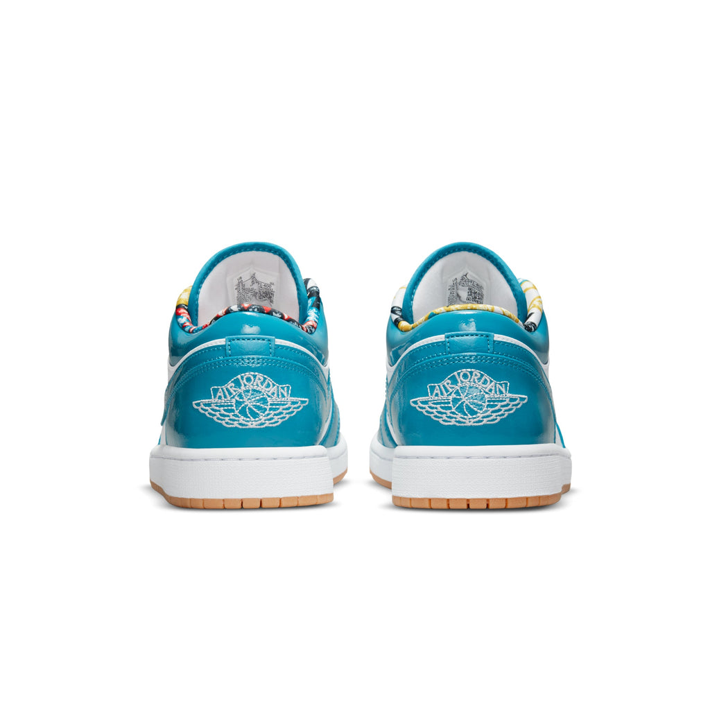 Mens 1 Low Se Shoes Cyber Teal Air jordan – Гарантія оригінальності – детальний вид