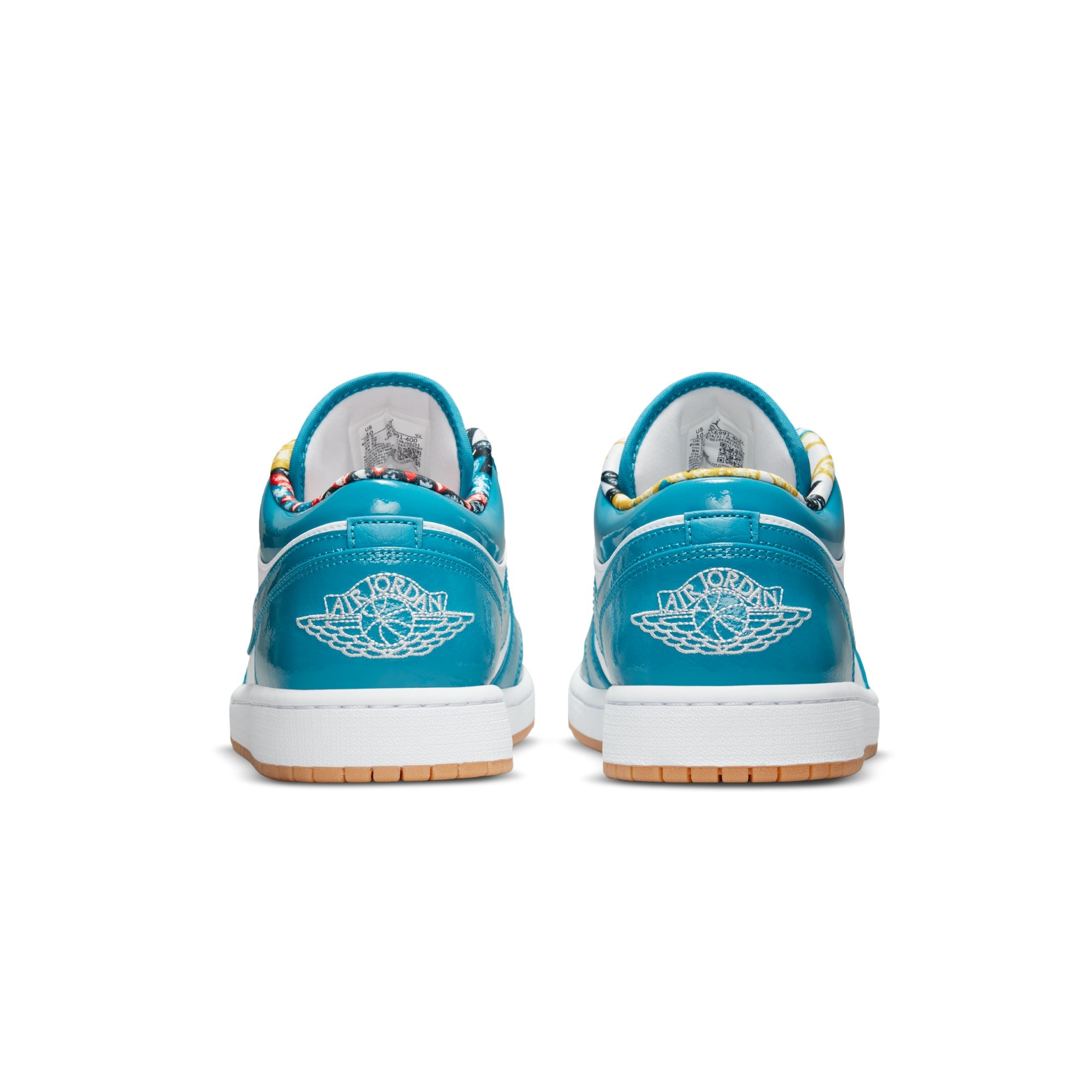Mens 1 Low Se Shoes Cyber Teal Air jordan – Гарантія оригінальності – детальний вид