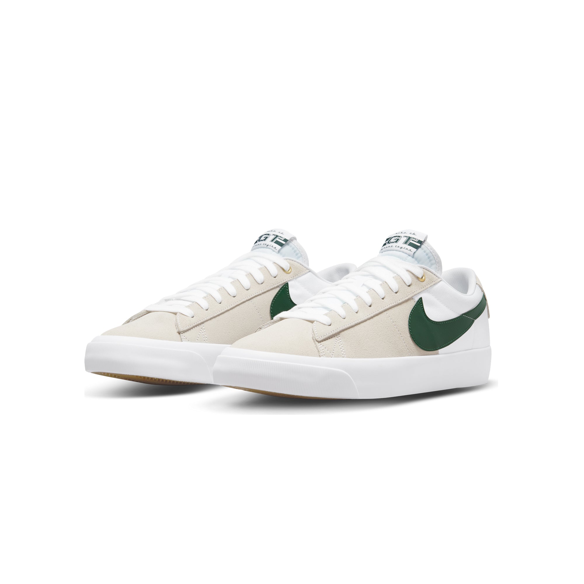 Mens Zoom Blazer Low Pro Gt Shoes White Nike оригінал – Купити в Україні – вид ззаду