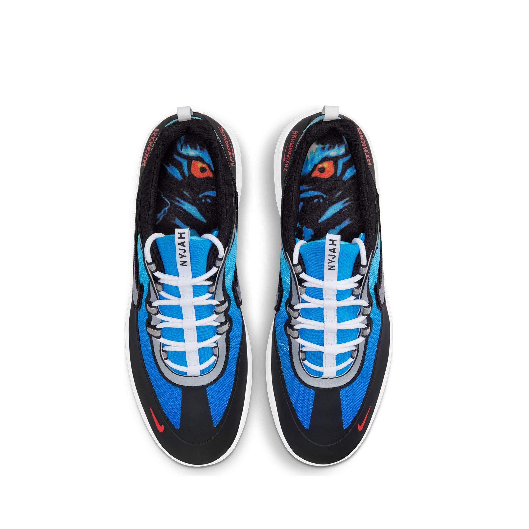 Mens Nyjah Free 2 Premium Shoes Lt Photo Blue Nike – Гарантія оригінальності – збільшений вид