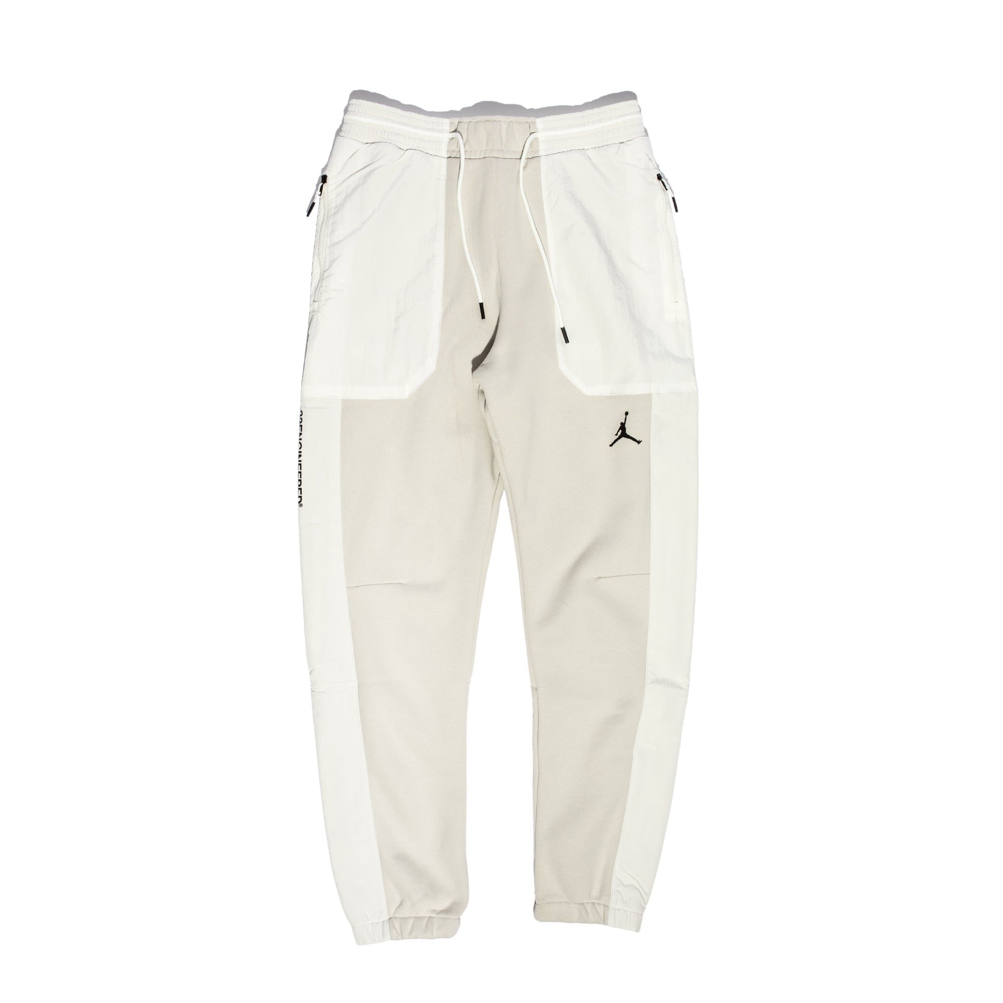 Оригінальна Mens 23 Engineered Fleece Pants Light Bone Air jordan – боковий вид