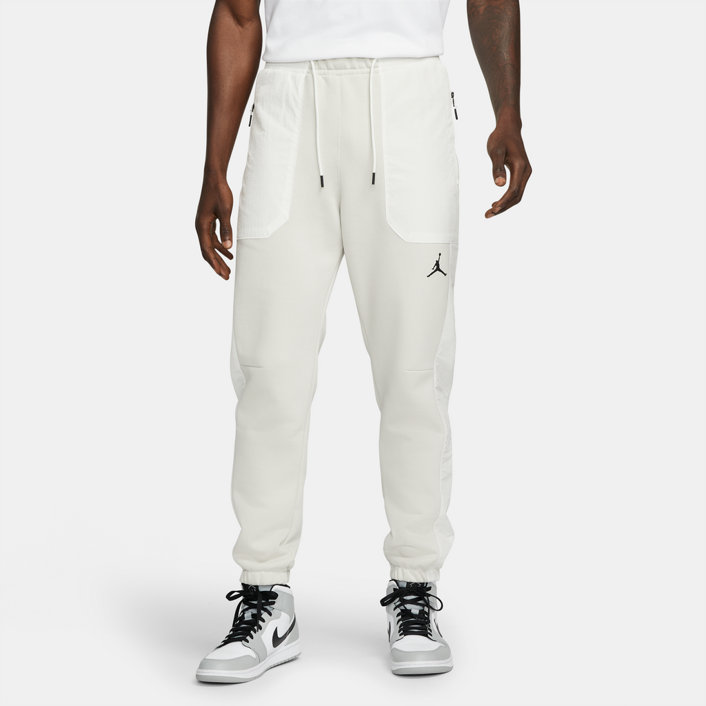 Оригінальна Mens 23 Engineered Fleece Pants Light Bone Air jordan – вид ззаду