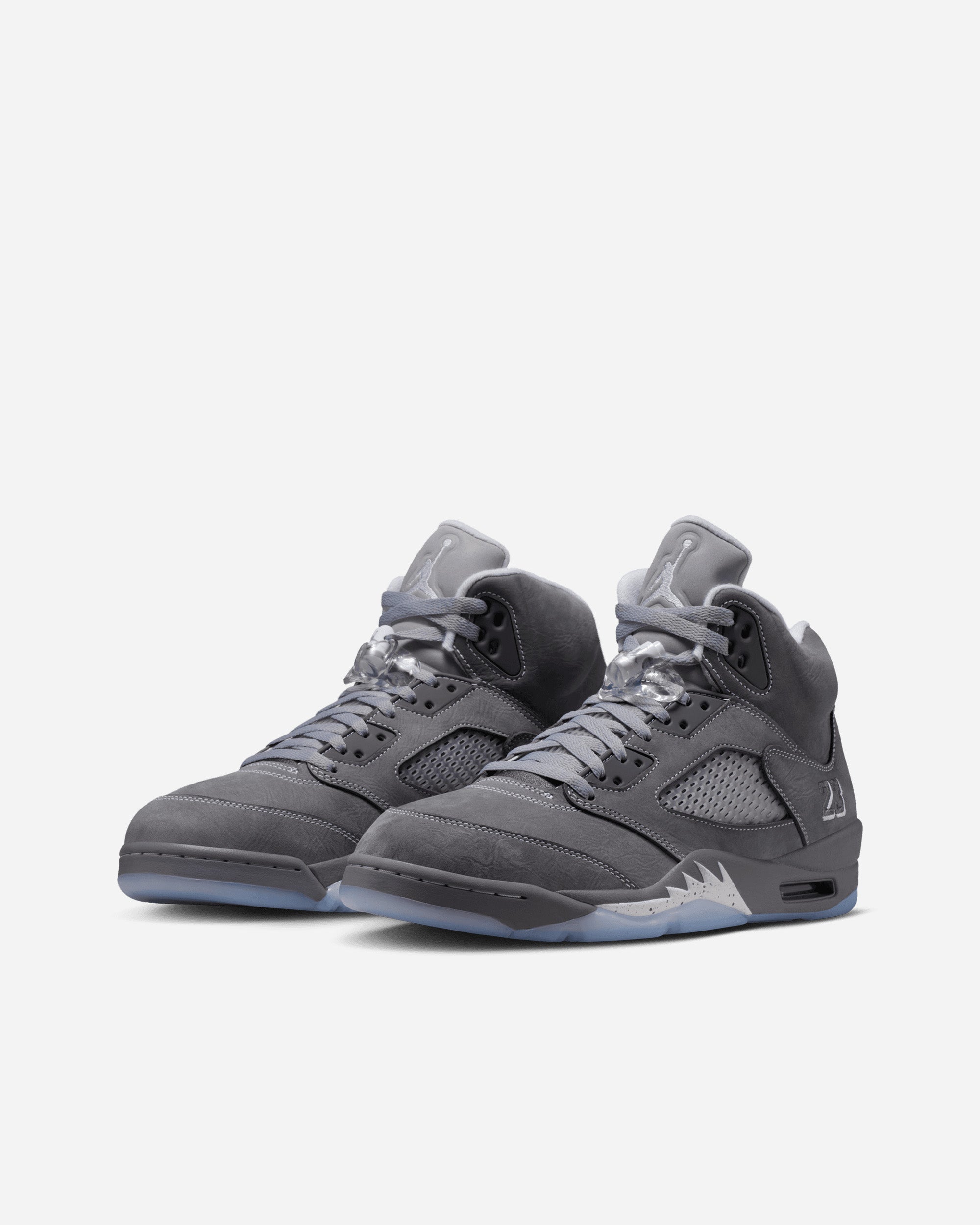 Air Jordan 5 Retro Wolf Grey Nike оригінал – Купити в Україні – вид ззаду