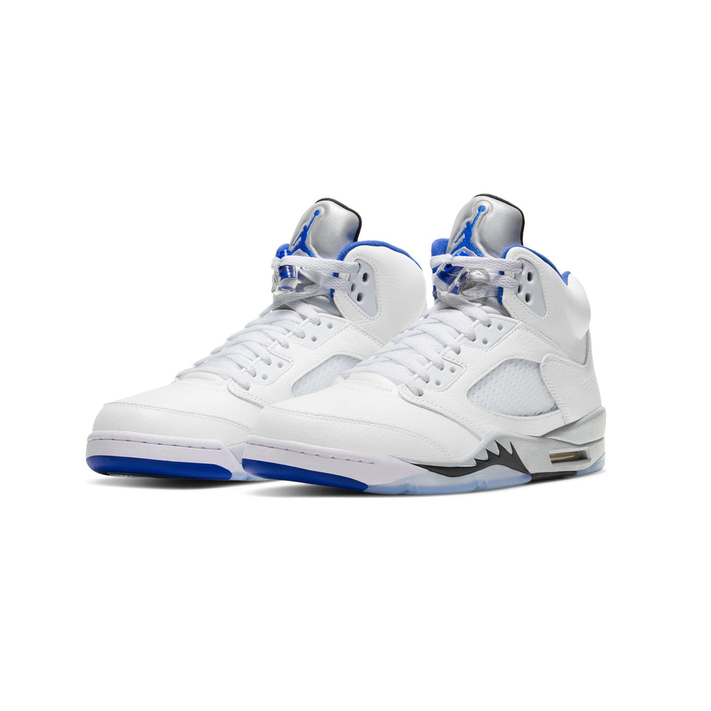 Оригінальна Mens 5 Retro Stealth Shoes Air jordan – вид ззаду