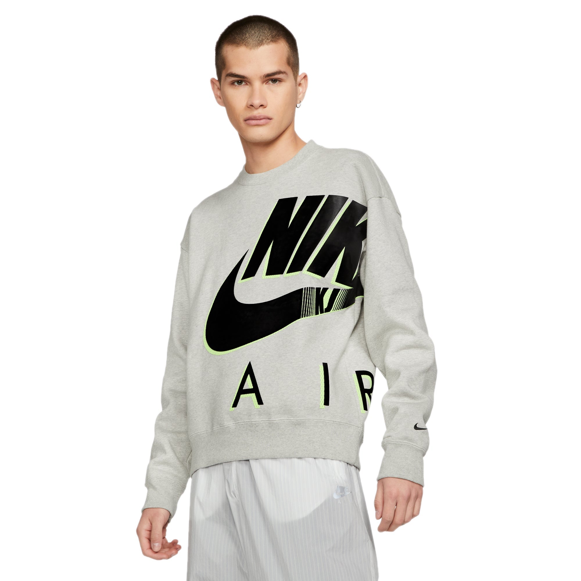 Mens U Nrg Am Flc Crew Nike оригінал – Купити в Україні – боковий вид - NIKE