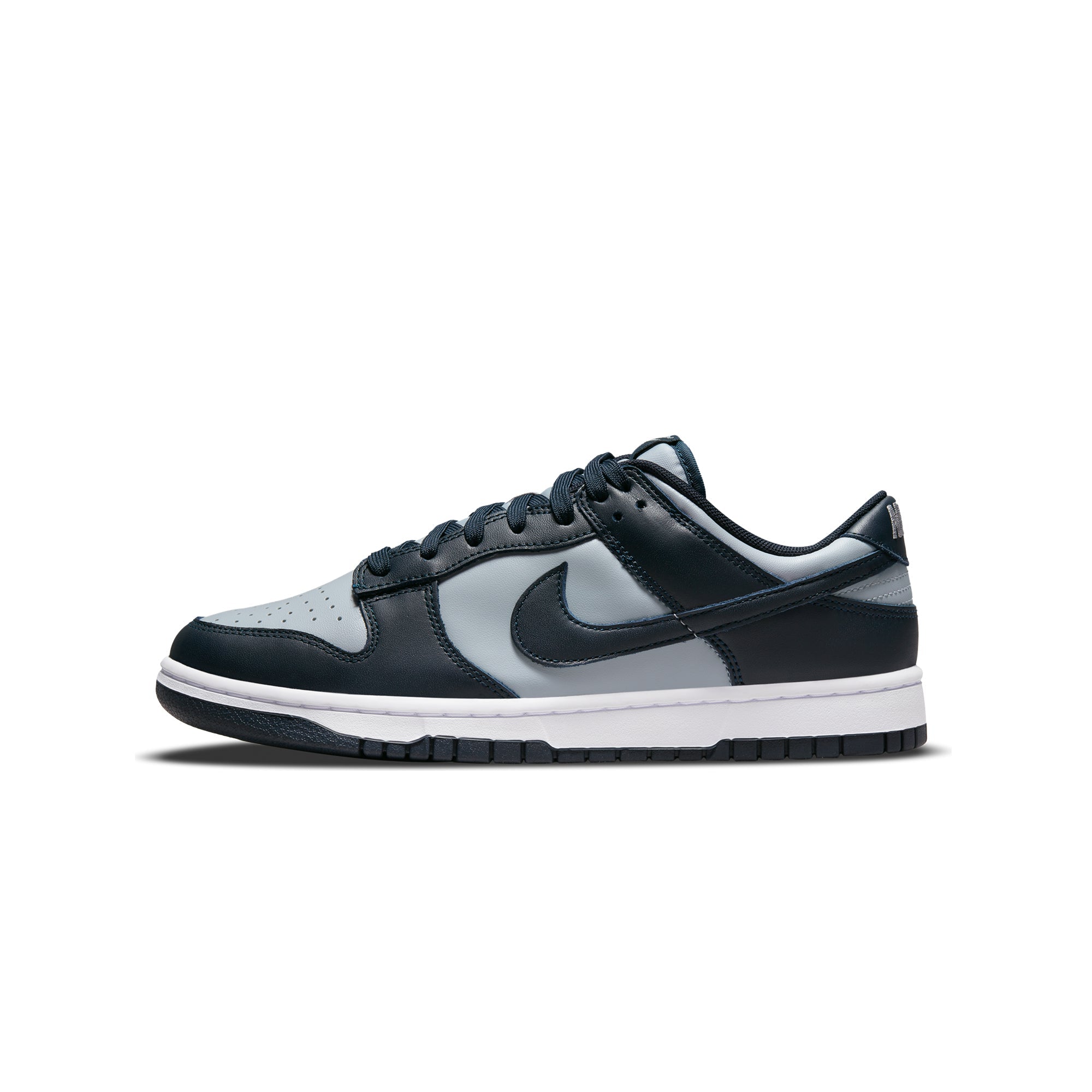 Dunk Low Retro Championship Grey Shoes Nike – Гарантія оригінальності – боковий вид