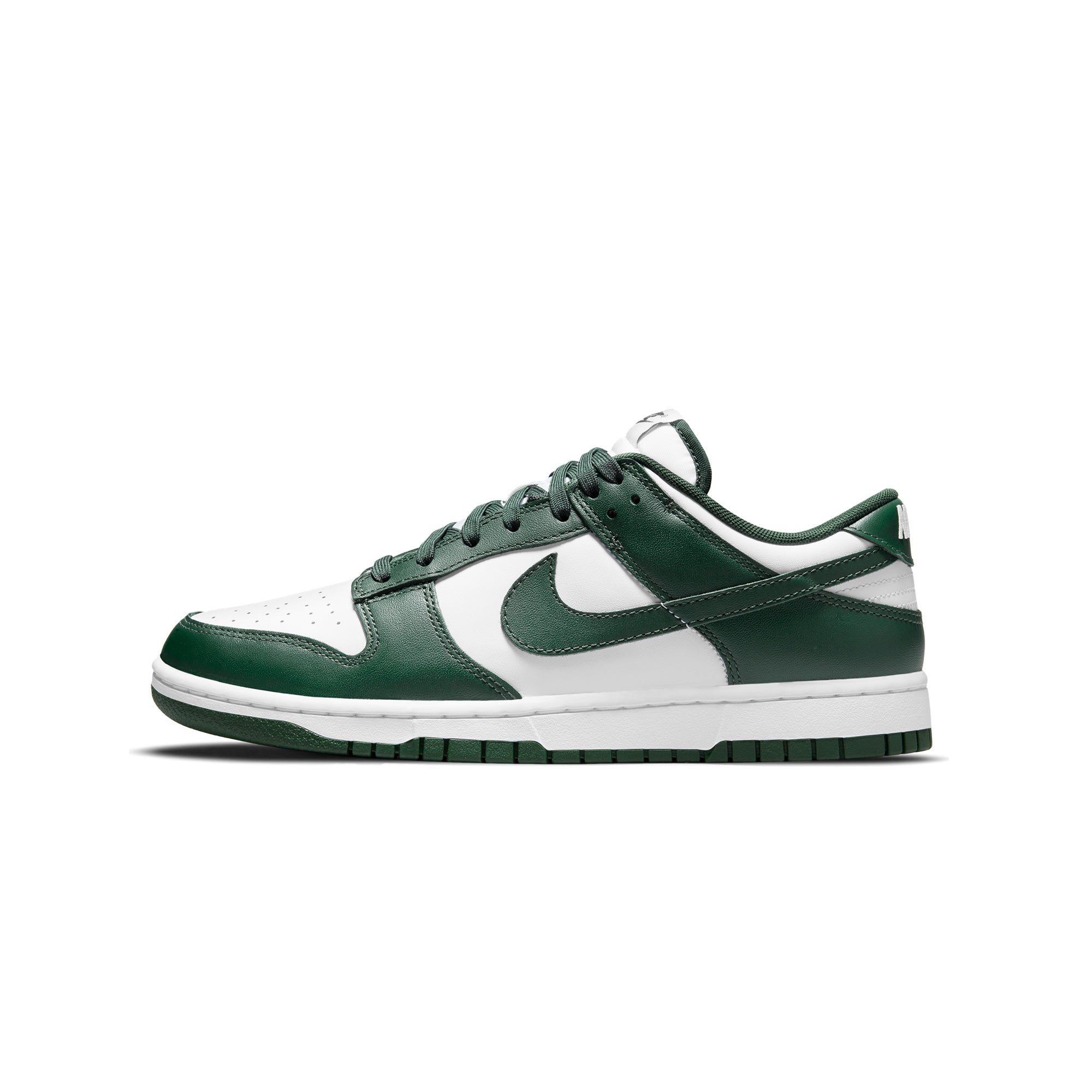 Оригінальна Mens Dunk Low Retro Varsity Green Shoes Nike – боковий вид