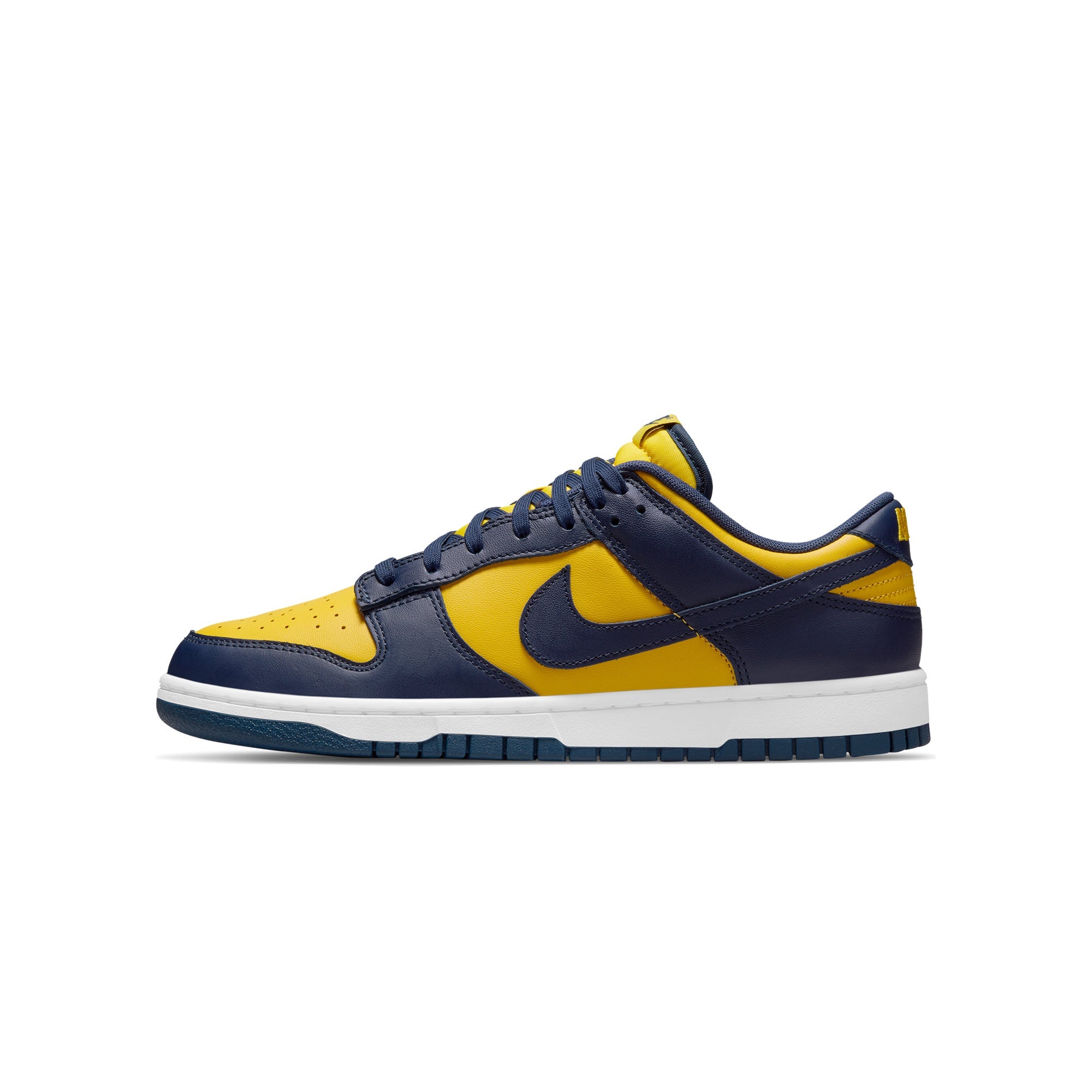 Оригінальна Mens Dunk Low Retro Varsity Maize Shoes Nike – боковий вид