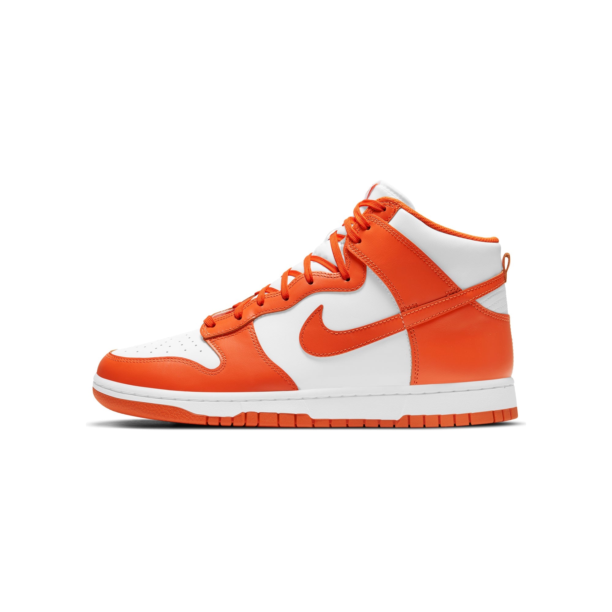 Mens Dunk High Retro Orange Blaze Shoes Nike оригінал – Купити в Україні – боковий вид