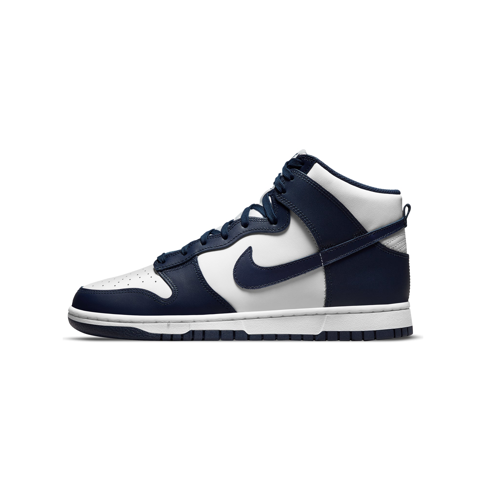 Mens Dunk High Retro Shoes Nike – Гарантія оригінальності – боковий вид