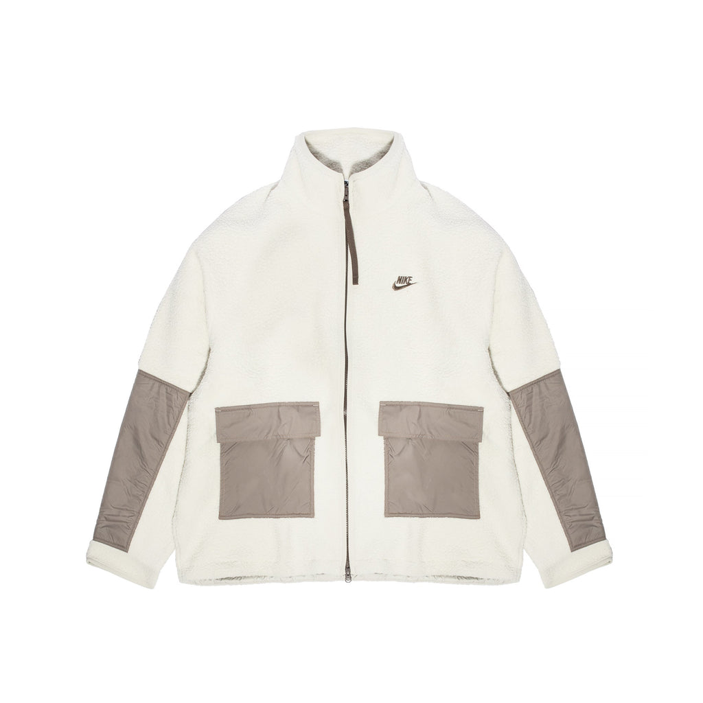 Оригінальна Mens Sportswear Sport Essentials Jacket Light Bone Nike – боковий вид