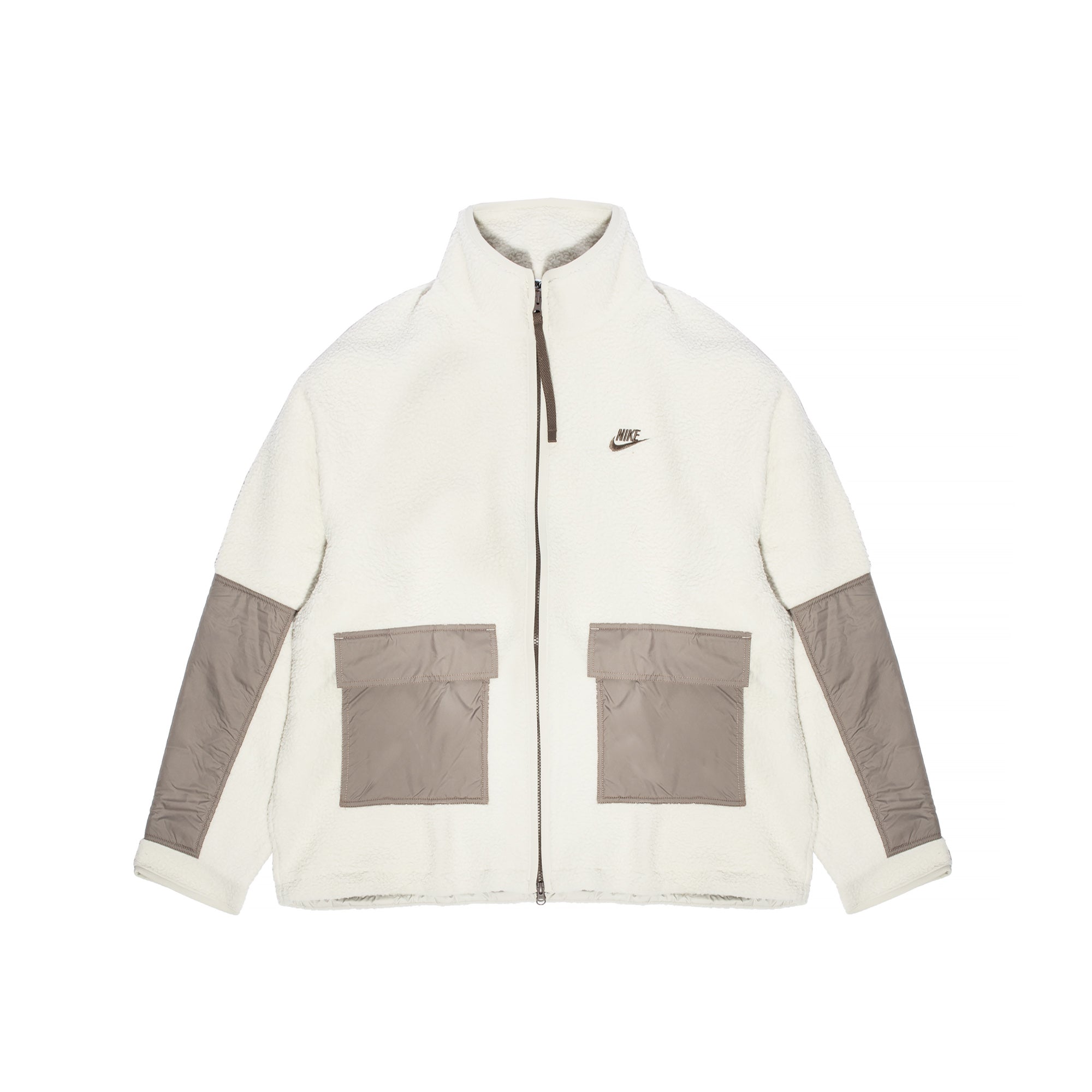 Оригінальна Mens Sportswear Sport Essentials Jacket Light Bone Nike – боковий вид - NIKE