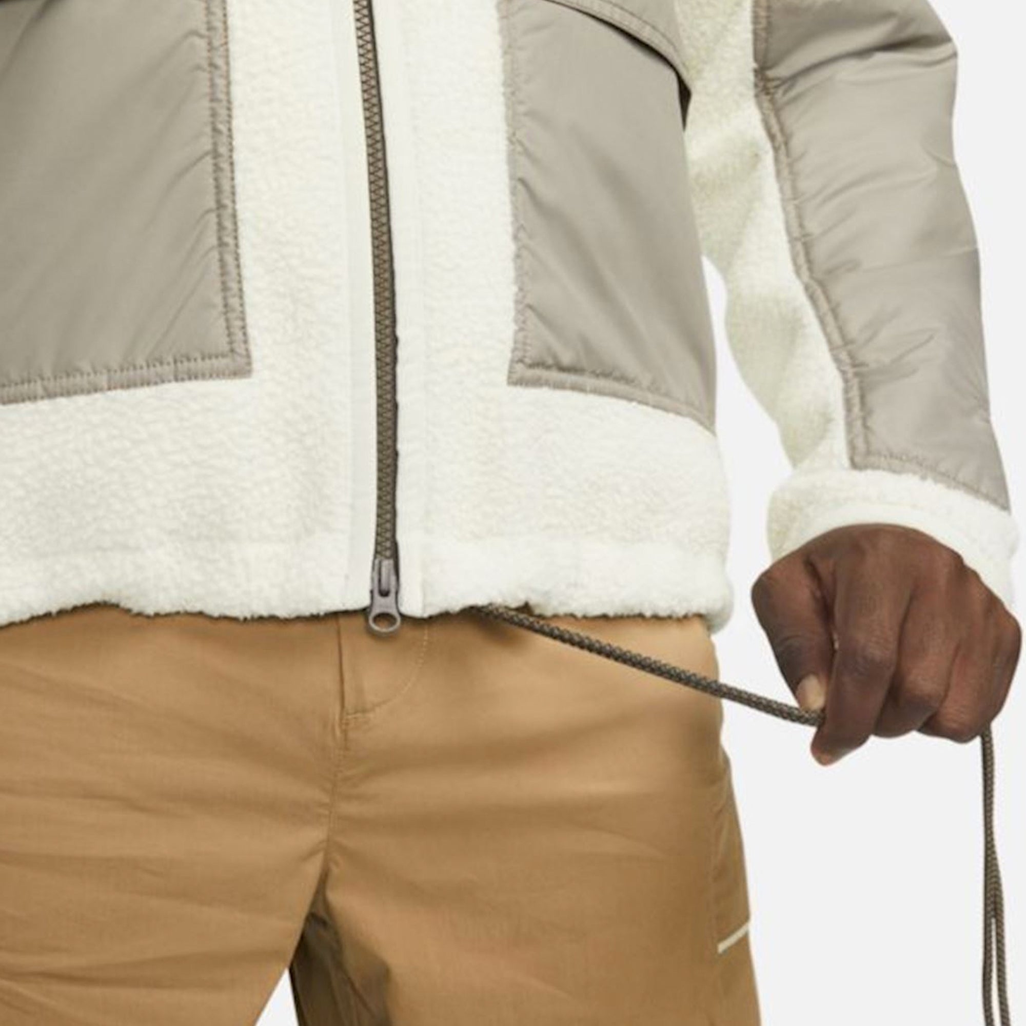 Оригінальна Mens Sportswear Sport Essentials Jacket Light Bone Nike – збільшений вид - NIKE