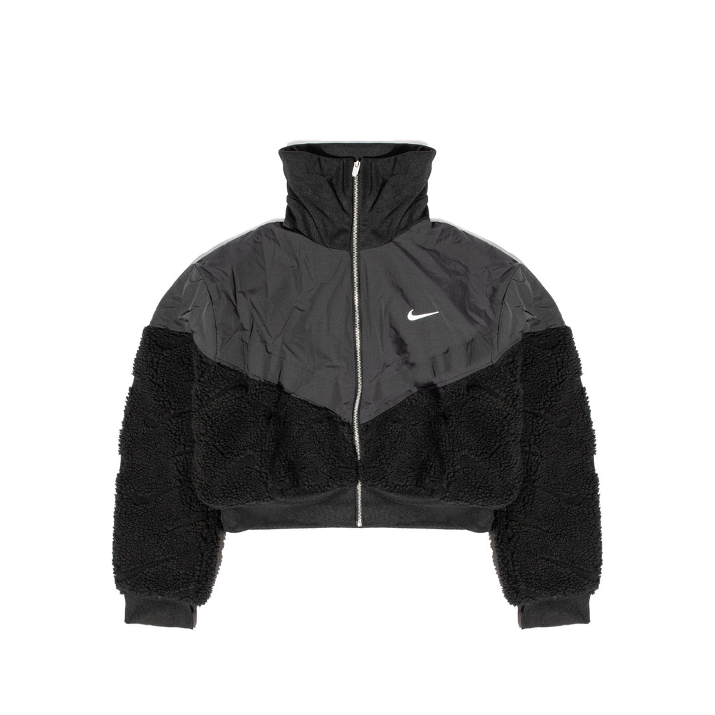Womens Sportswear Icon Clash Jacket Black Nike – Гарантія оригінальності – боковий вид