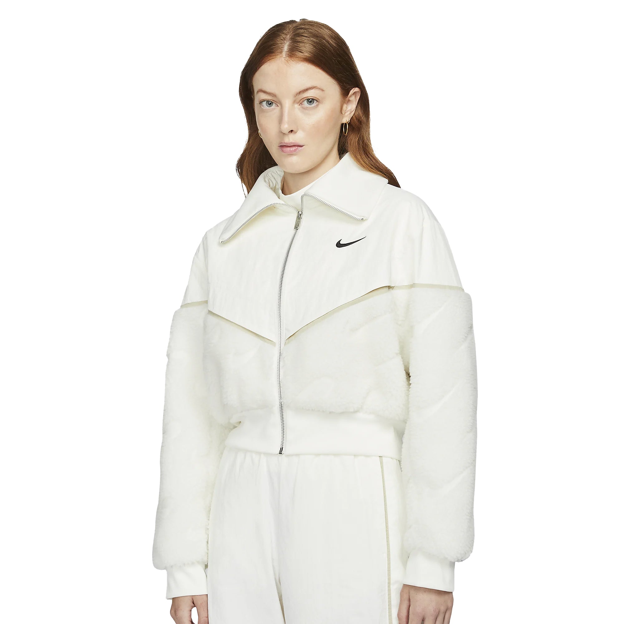 Оригінальна Womens Sportswear Icon Clash Jacket Sail Nike – вид ззаду - NIKE