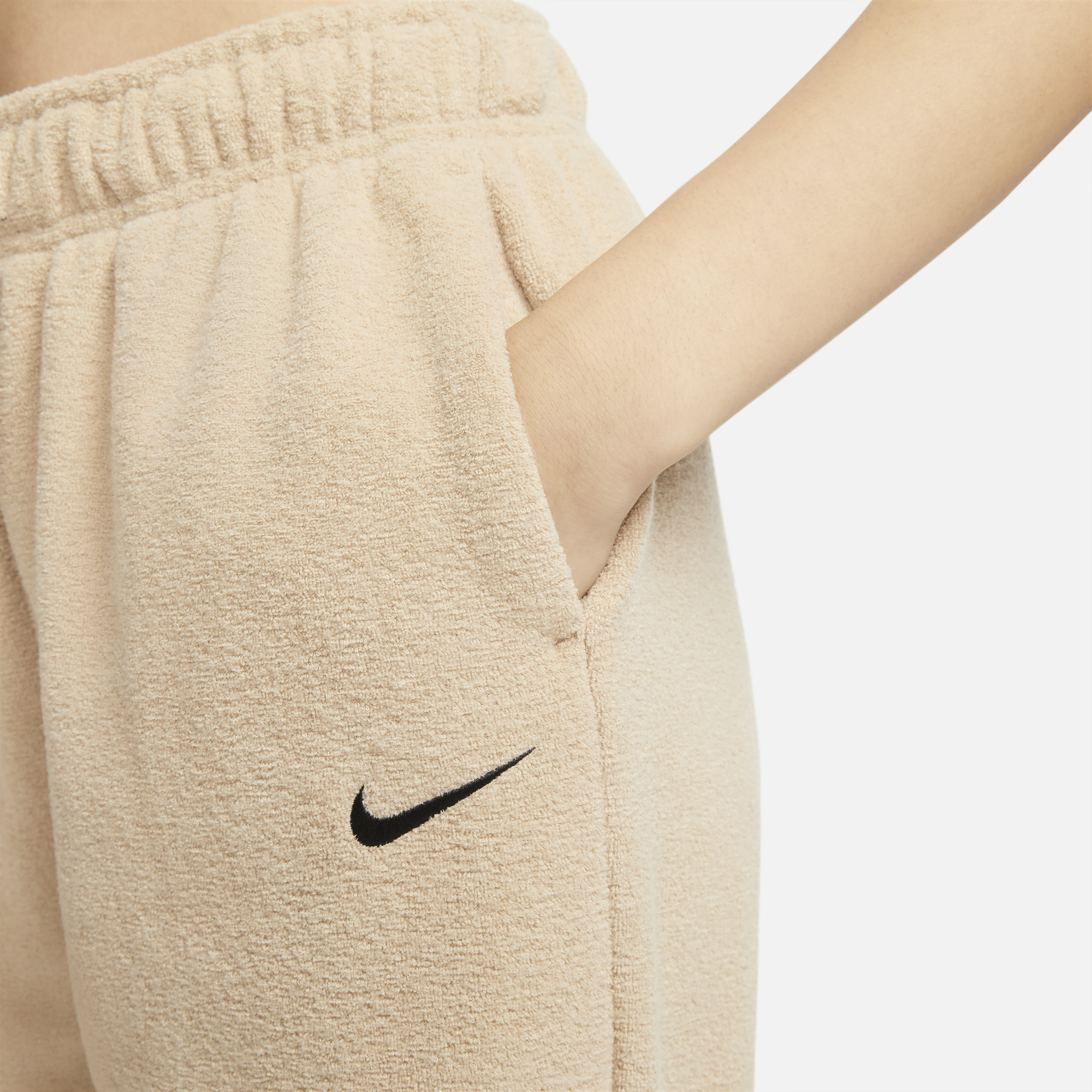 Womens Sportswear Plush High Rise Joggers Hemp Nike – Гарантія оригінальності – збільшений вид
