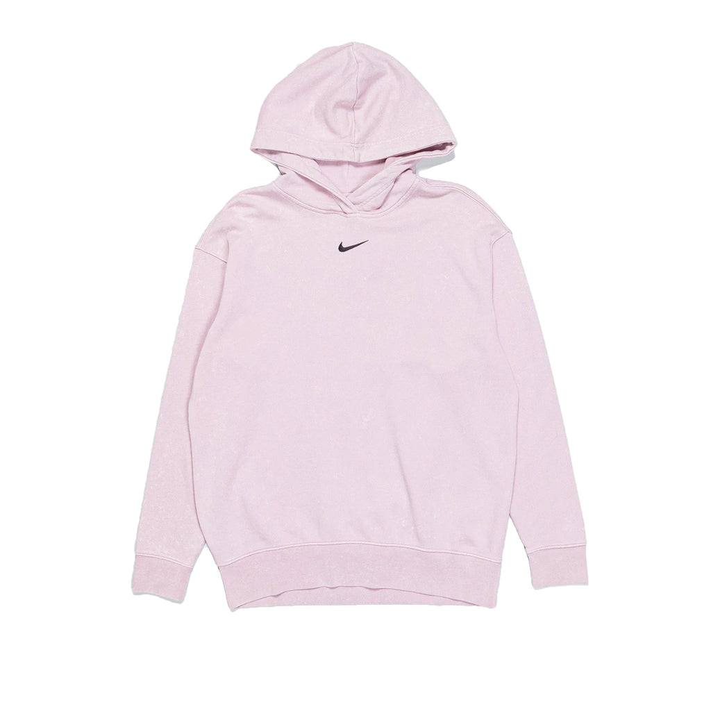 Womens Sportswear Washed Fleece Hoodie Champagne Nike оригінал – Купити в Україні – боковий вид