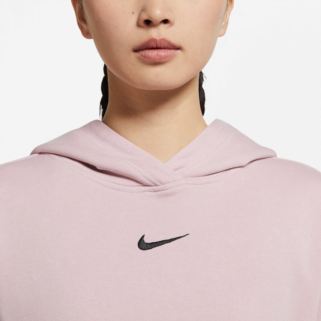 Womens Sportswear Washed Fleece Hoodie Champagne Nike оригінал – Купити в Україні – збільшений вид