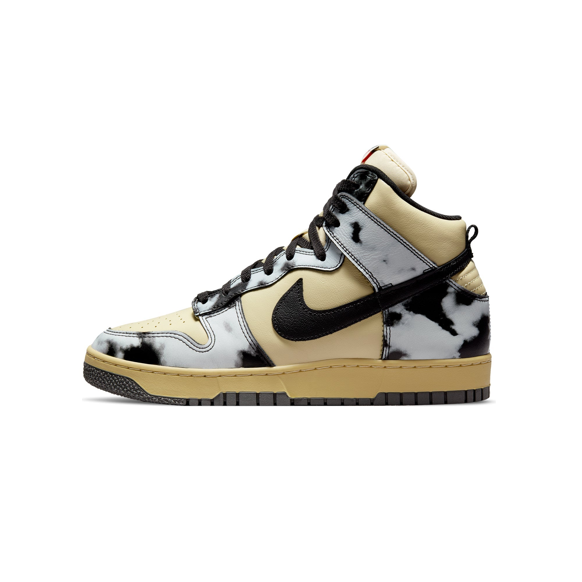Mens Dunk High 1985 Sp Black Acid Wash Shoes Nike – Гарантія оригінальності – боковий вид