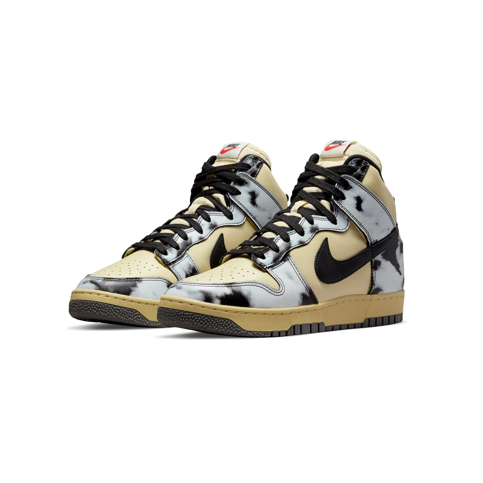 Mens Dunk High 1985 Sp Black Acid Wash Shoes Nike – Гарантія оригінальності – вид ззаду