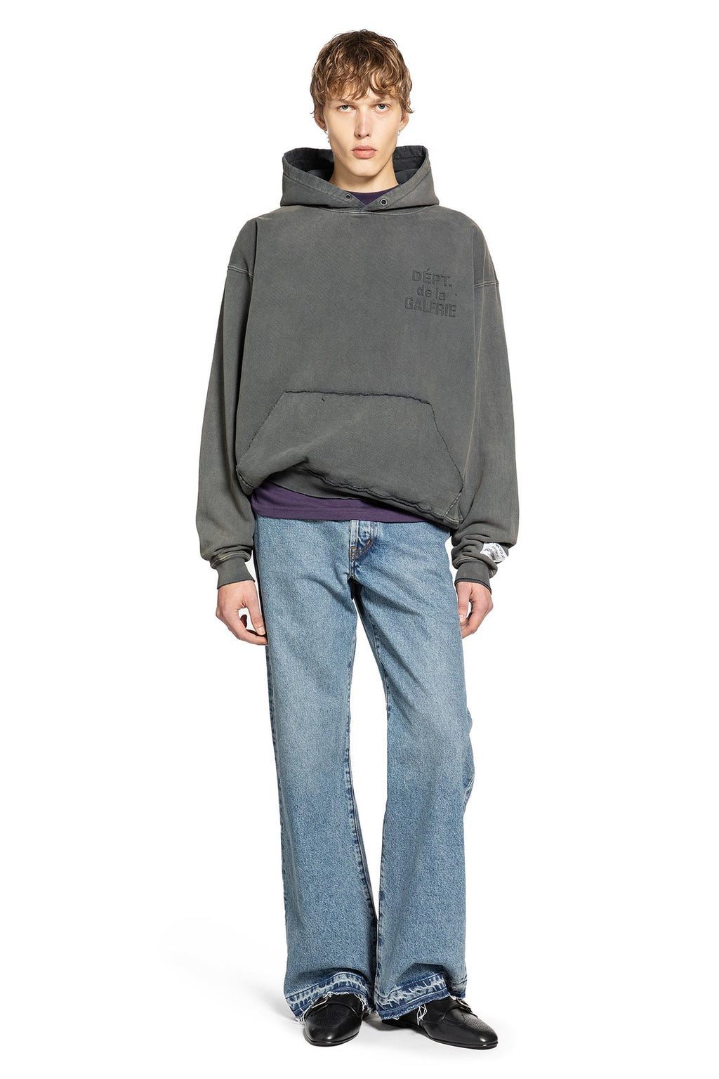 Dept Embossed Logo Hoodie Gallery department – Гарантія оригінальності – вид 7