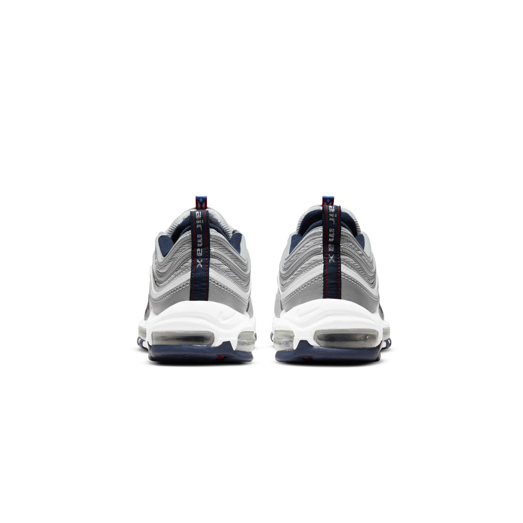 Mens Air Max 97 Puerto Rico Shoes Metallic Silver Nike – Гарантія оригінальності – детальний вид