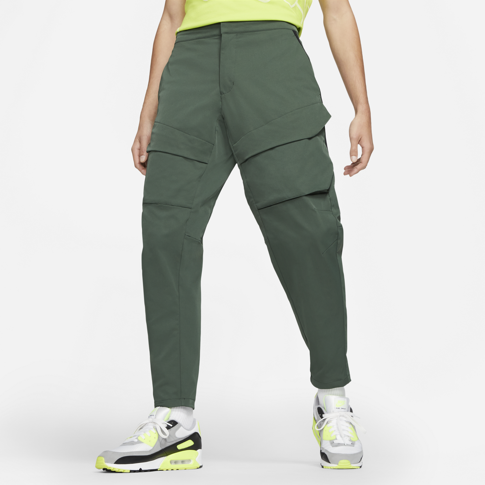 Оригінальна Mens Sportswear Tech Pack Jade Cargo Pants Nike – вид ззаду