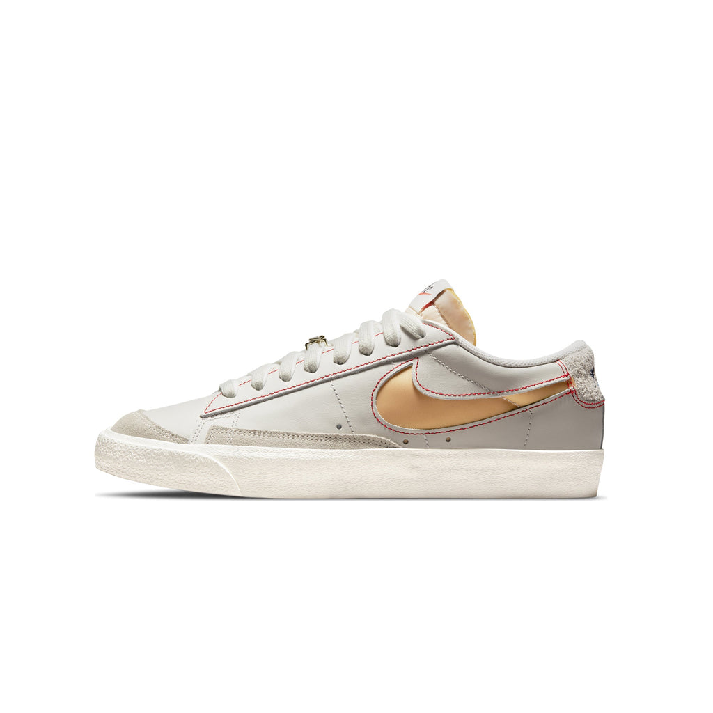 Mens Blazer Low 77 Prm Shoes Light Bone Nike – Гарантія оригінальності – боковий вид