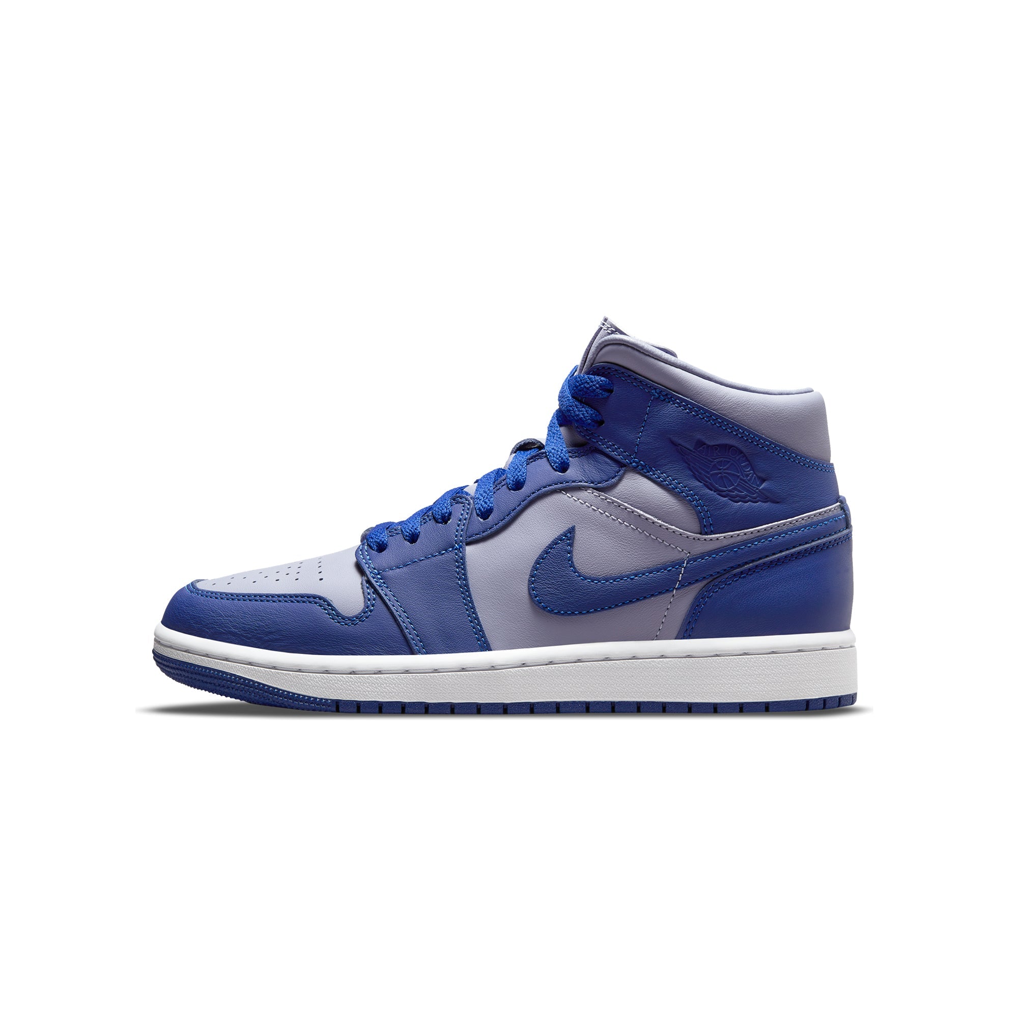 Оригінальна Womens 1 MID Se Shoes Iron Purple Air jordan – боковий вид