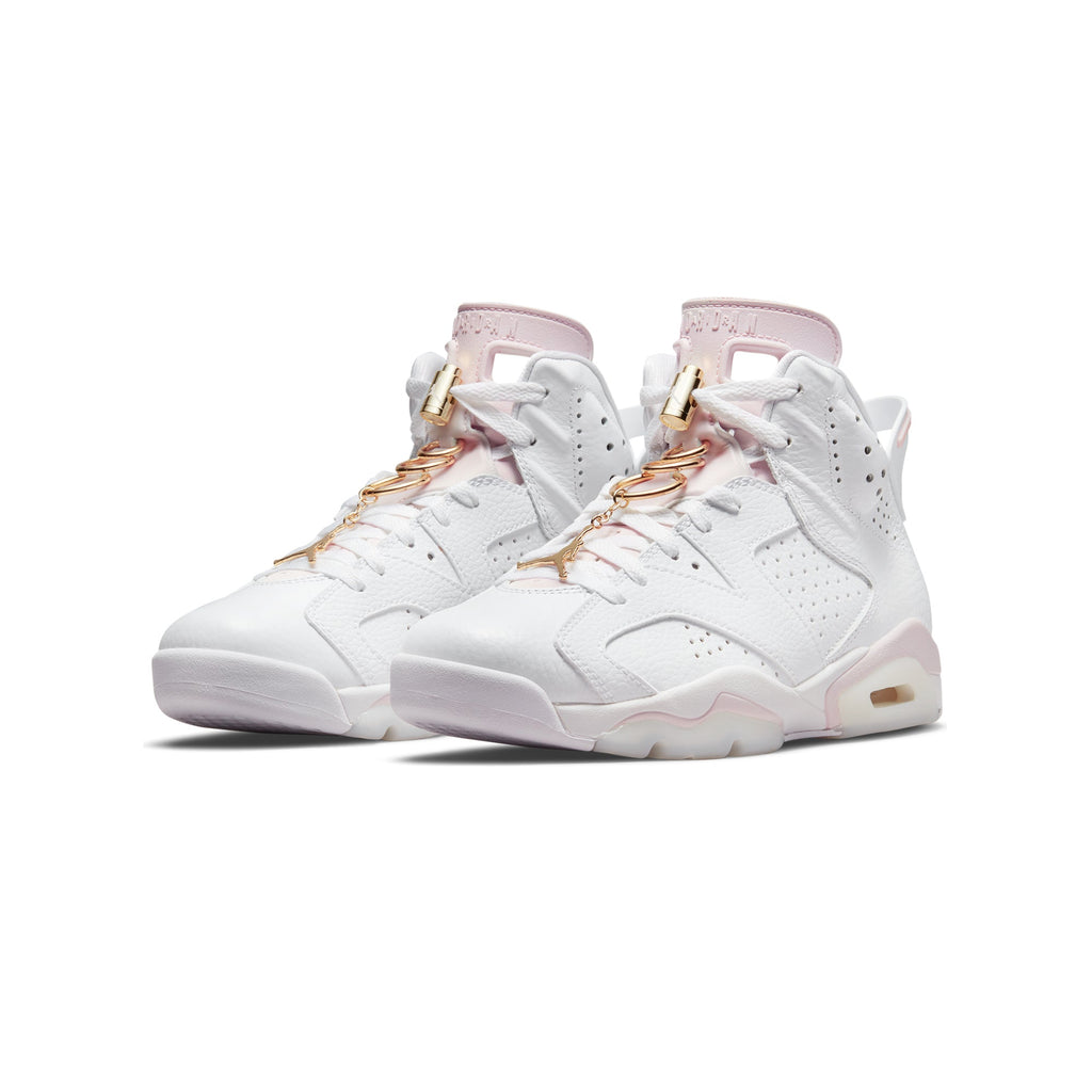 Womens 6 Retro Gold Hoop Shoes Air jordan оригінал – Купити в Україні – вид ззаду