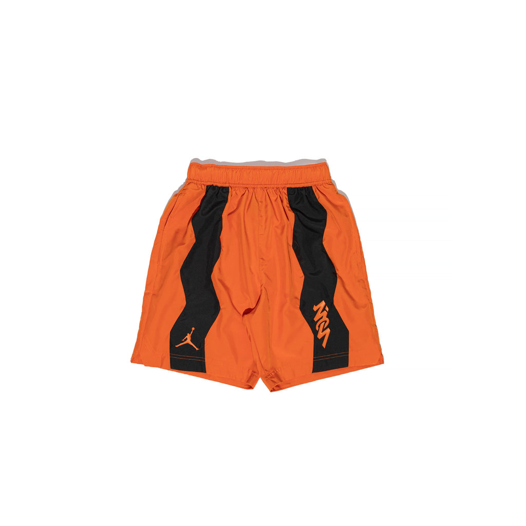 Jordan Mens Dri-Fit Zion Woven Shorts Campfire Orange Air jordan оригінал – Купити в Україні – боковий вид