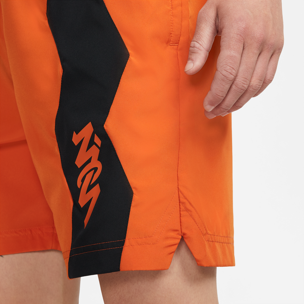 Jordan Mens Dri-Fit Zion Woven Shorts Campfire Orange Air jordan оригінал – Купити в Україні – збільшений вид