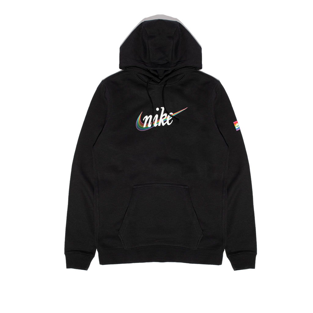 Mens Sportswear Betrue Hoodie Black Nike оригінал – Купити в Україні – боковий вид