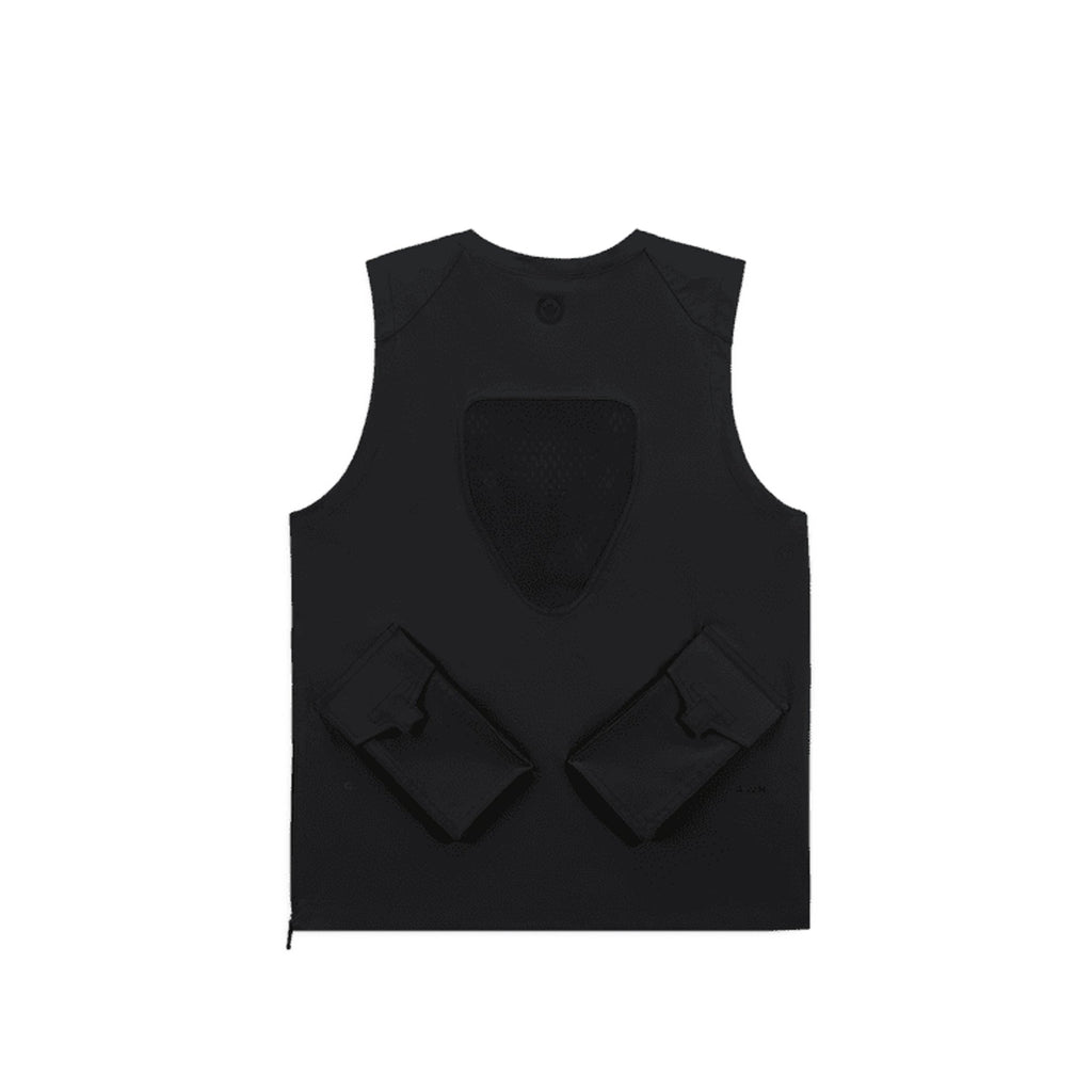 Mens Nrg Nocta Woven Vest Black Nike – Гарантія оригінальності – вид ззаду
