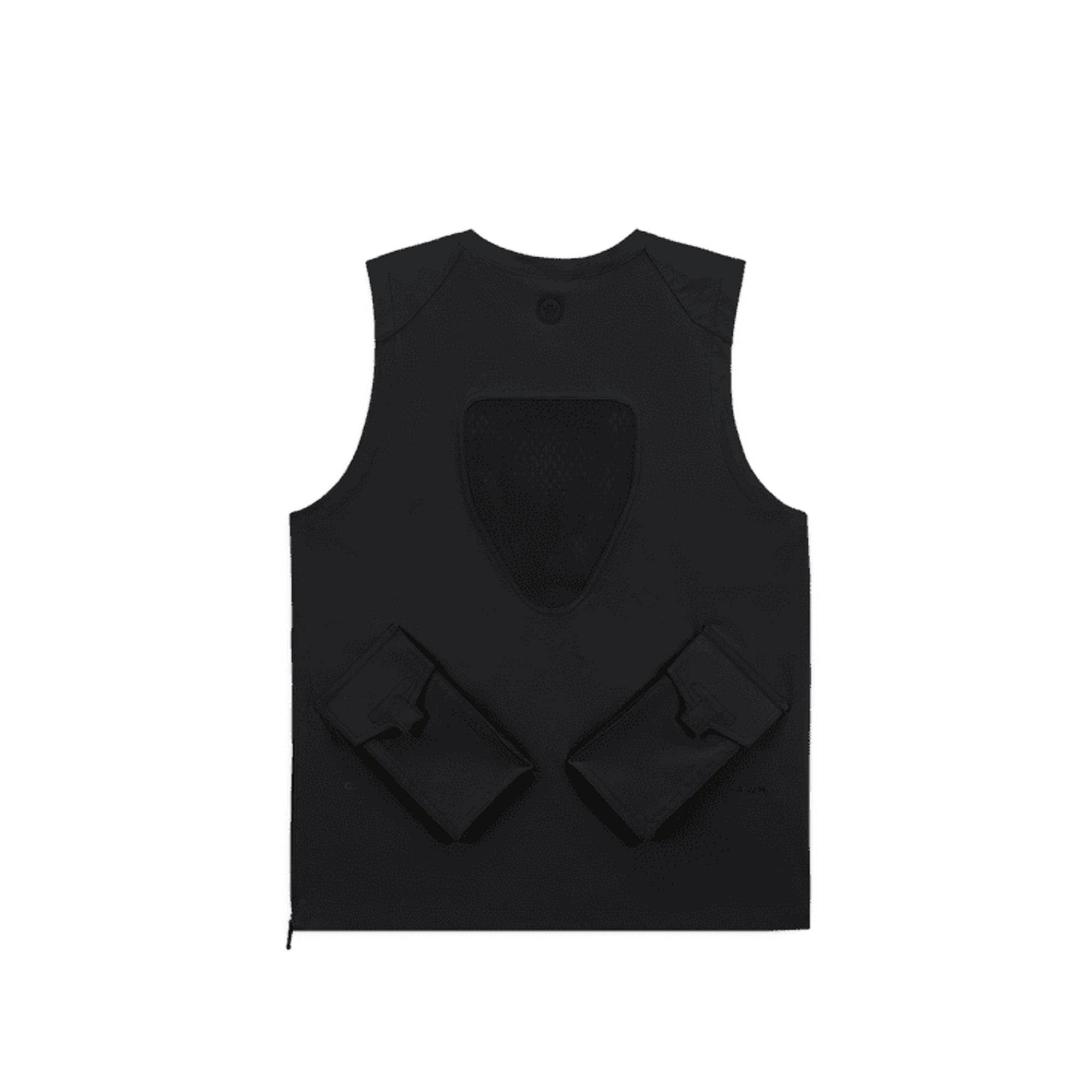 Mens Nrg Nocta Woven Vest Black Nike – Гарантія оригінальності – вид ззаду