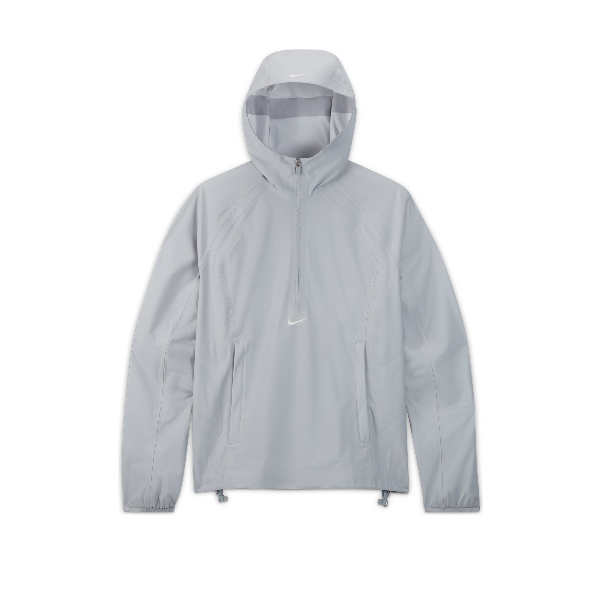 Mens Nrg Nocta Jacket Wolf Grey Nike – Гарантія оригінальності – боковий вид - NIKE
