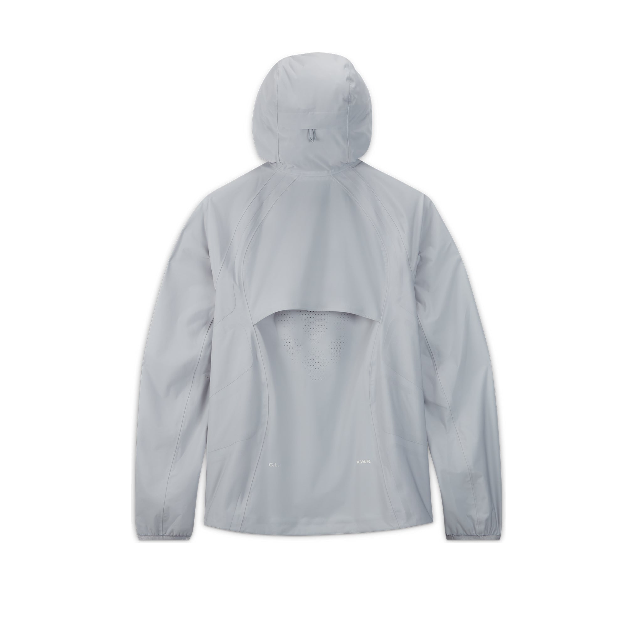 Mens Nrg Nocta Jacket Wolf Grey Nike – Гарантія оригінальності – вид ззаду - NIKE