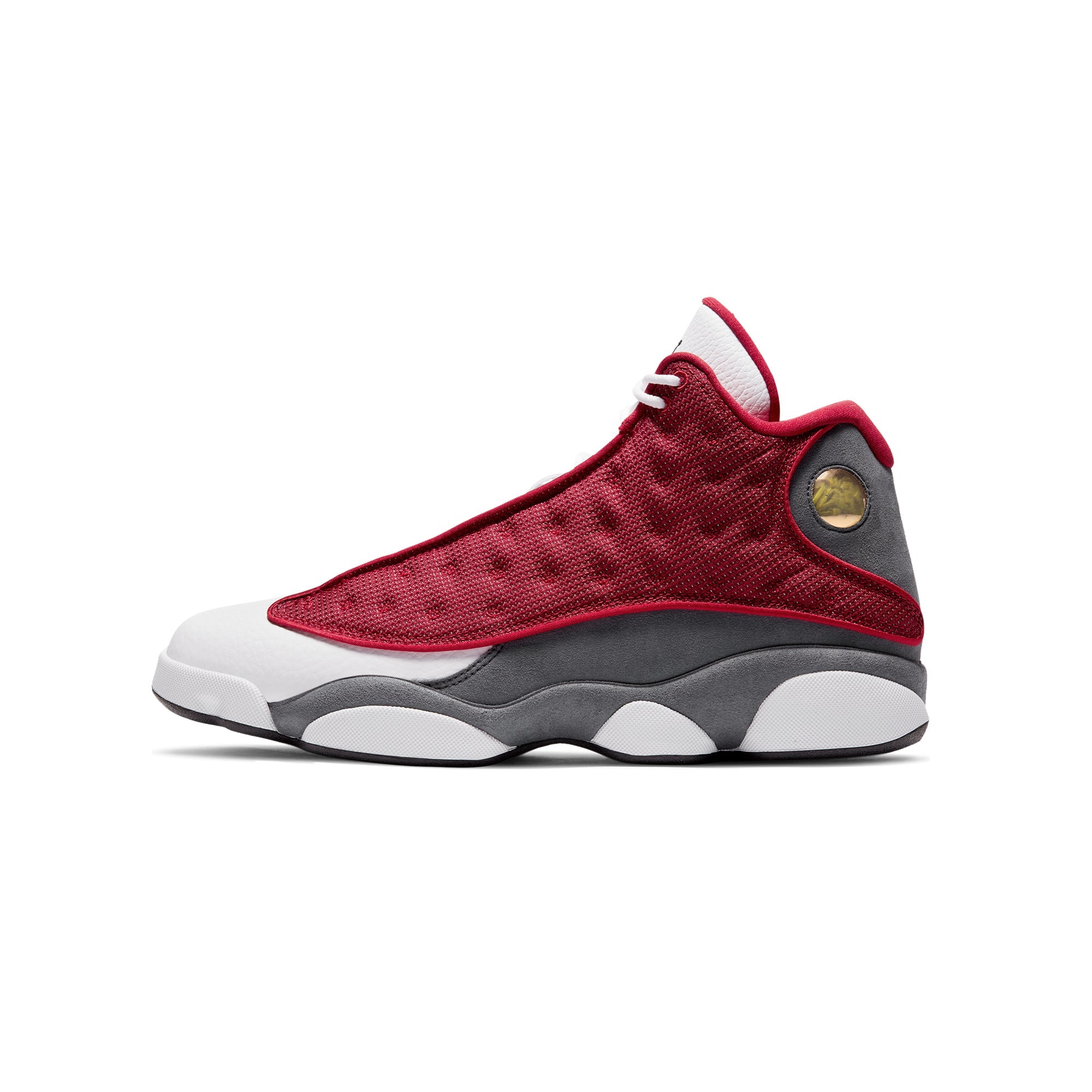 Mens 13 Retro Red Flint Shoes Air jordan оригінал – Купити в Україні – боковий вид