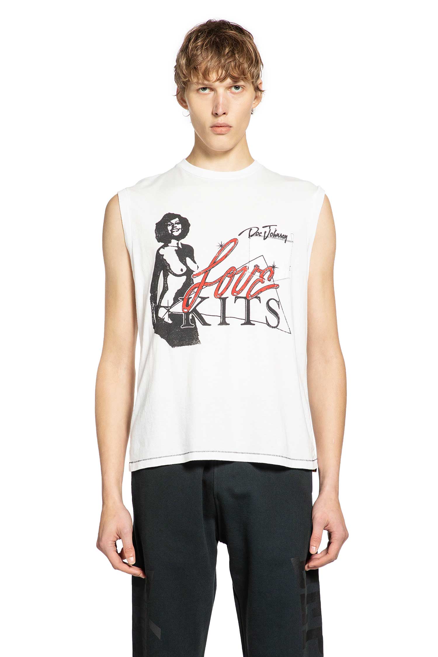 Doc Johnson: Love Kits Sleeveless Tee Gallery department – Гарантія оригінальності – вид ззаду