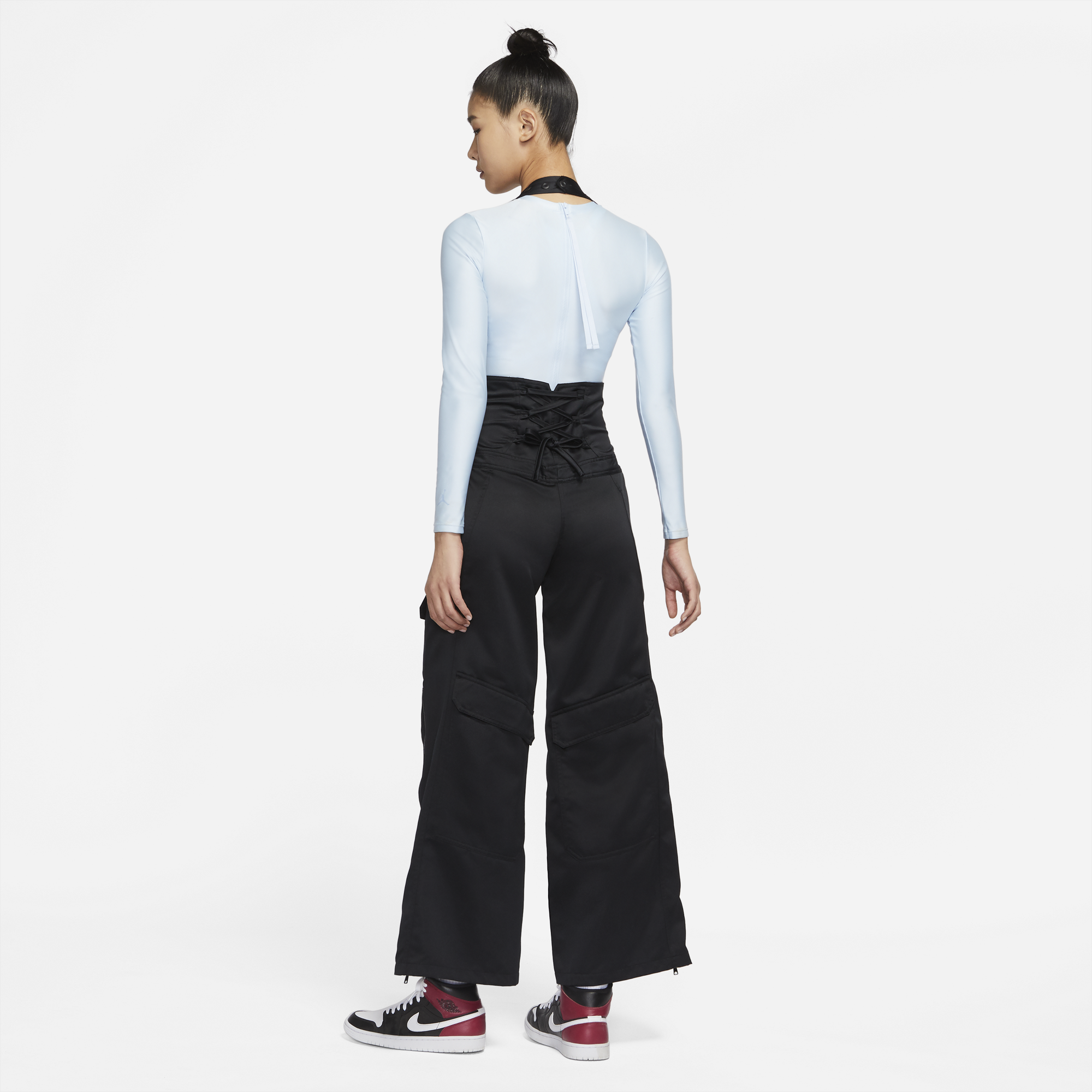 Air jordan Bottoms оригінал | Швидка доставка Україна – вид ззаду