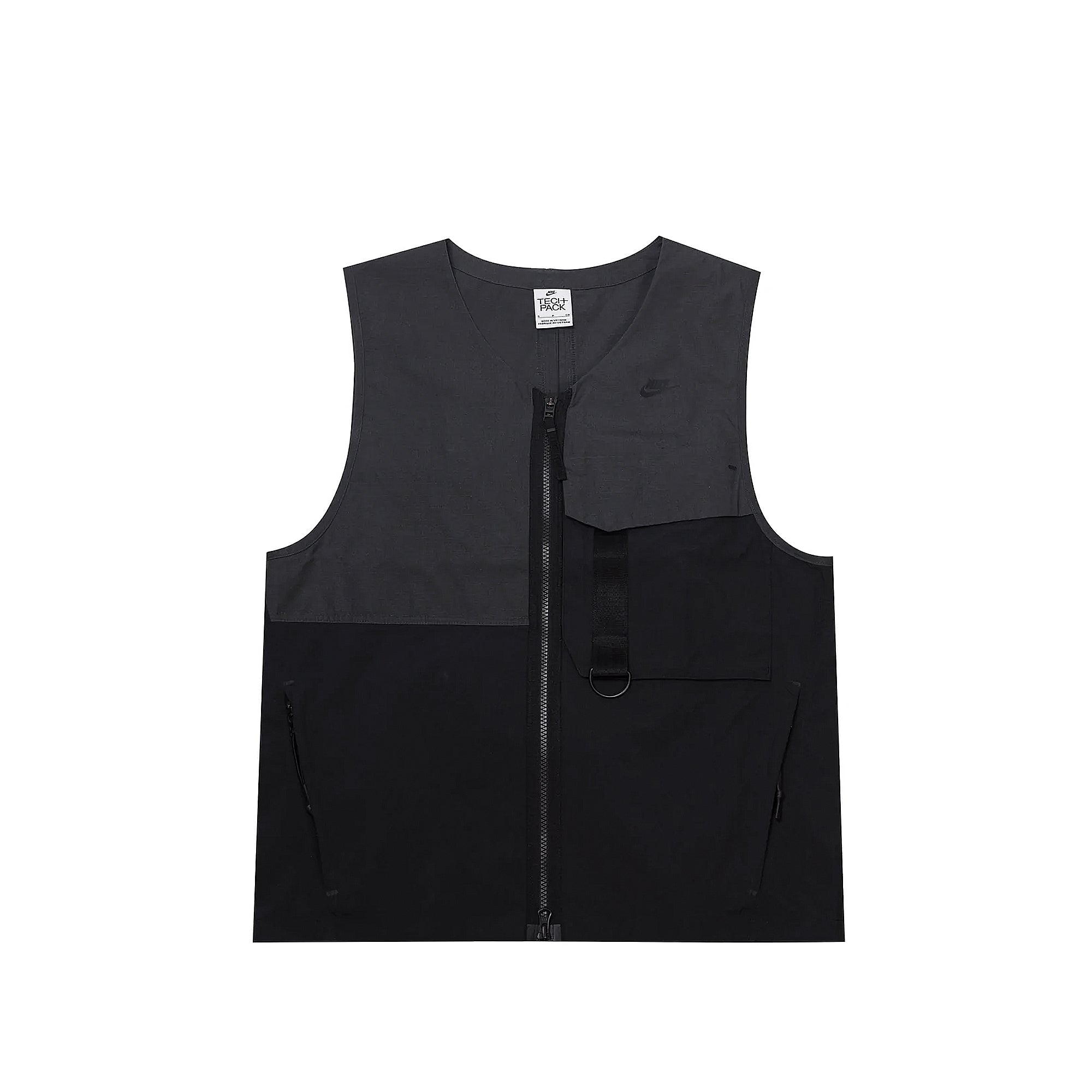 Mens Sportswear Tech Pack Unlined Vest Black Nike – Гарантія оригінальності – боковий вид