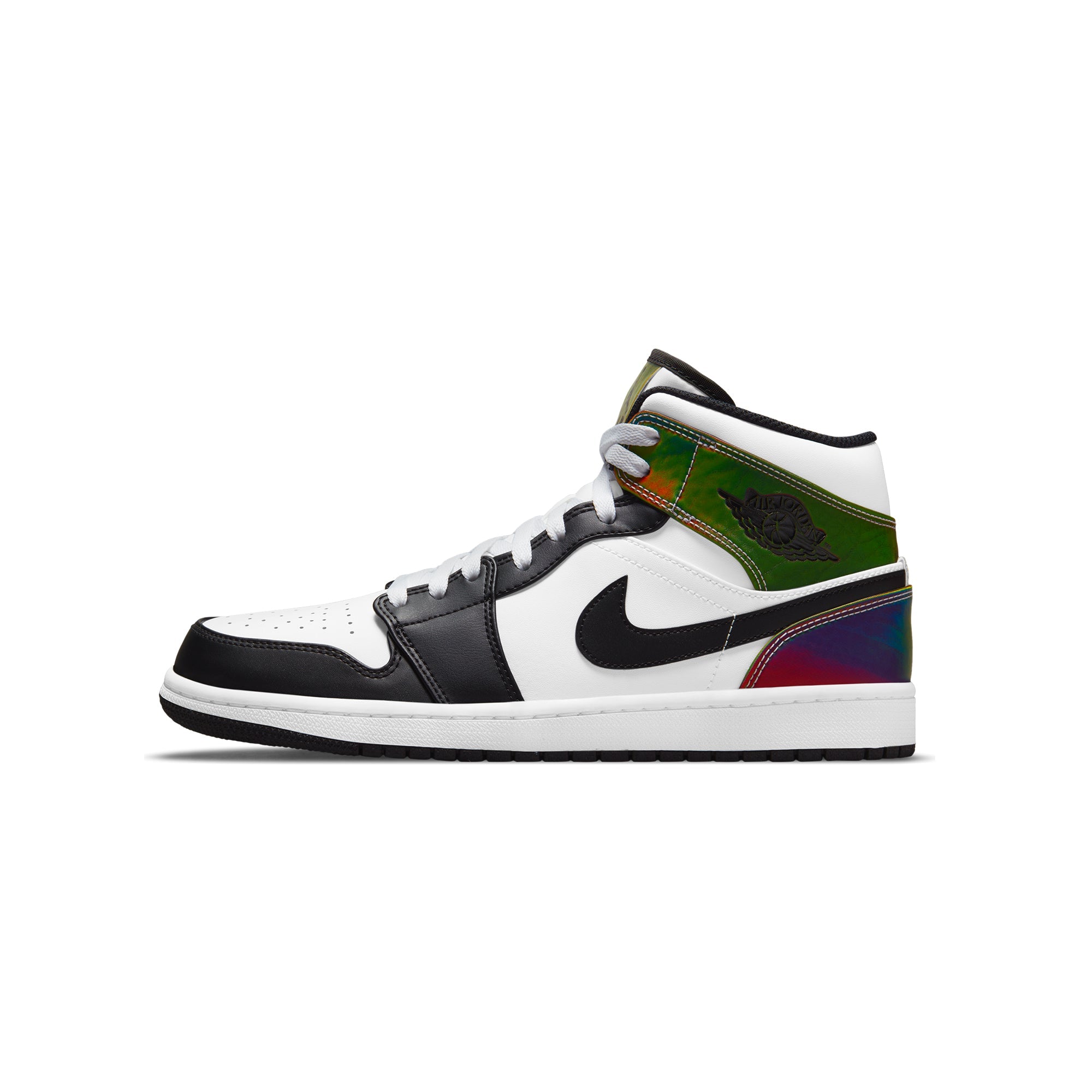 Mens 1 MID Se Shoes White Air jordan – Гарантія оригінальності – боковий вид