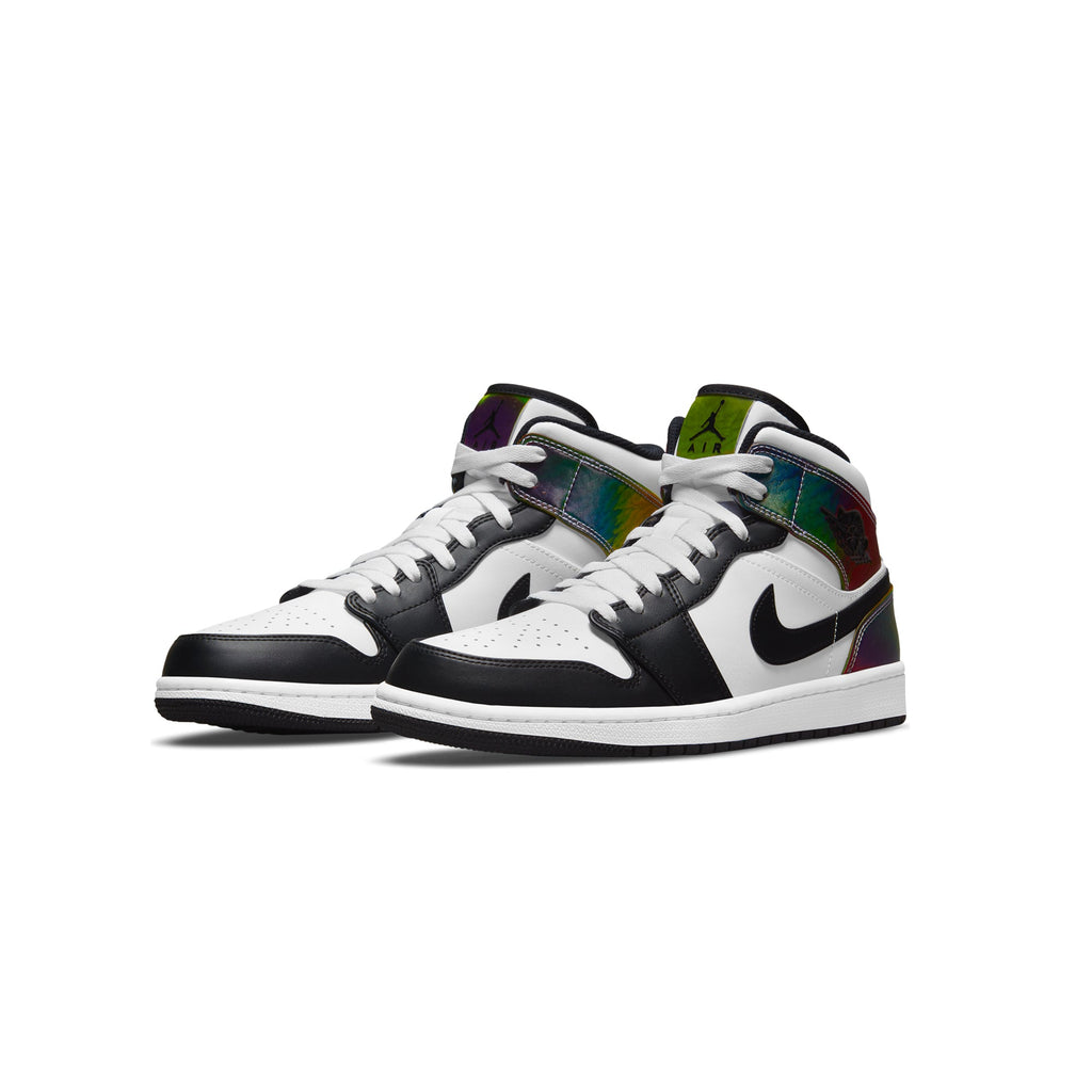 Mens 1 MID Se Shoes White Air jordan – Гарантія оригінальності – вид ззаду
