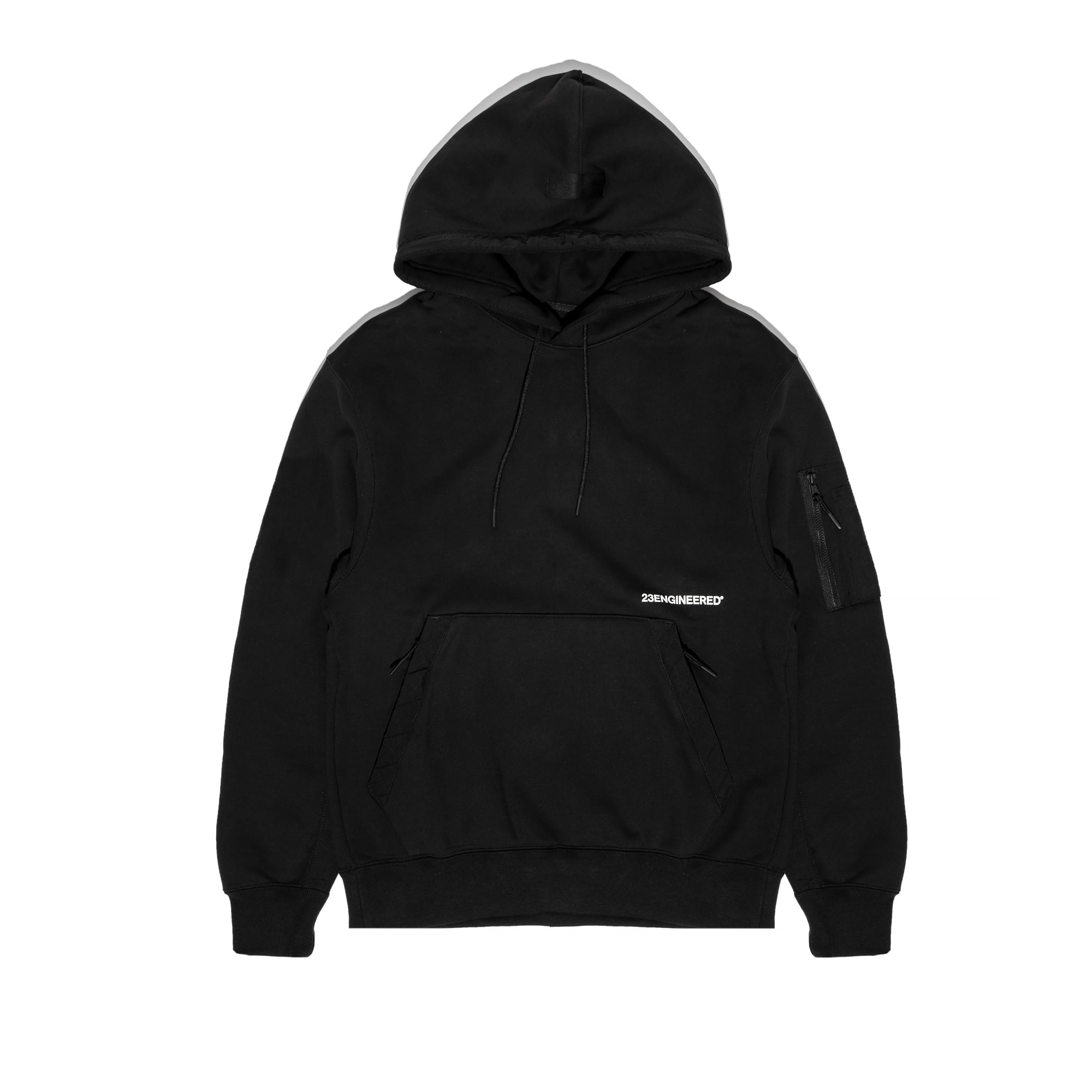 Mens 23 Engineered Fleece Hoodie Black Air jordan оригінал – Купити в Україні – боковий вид