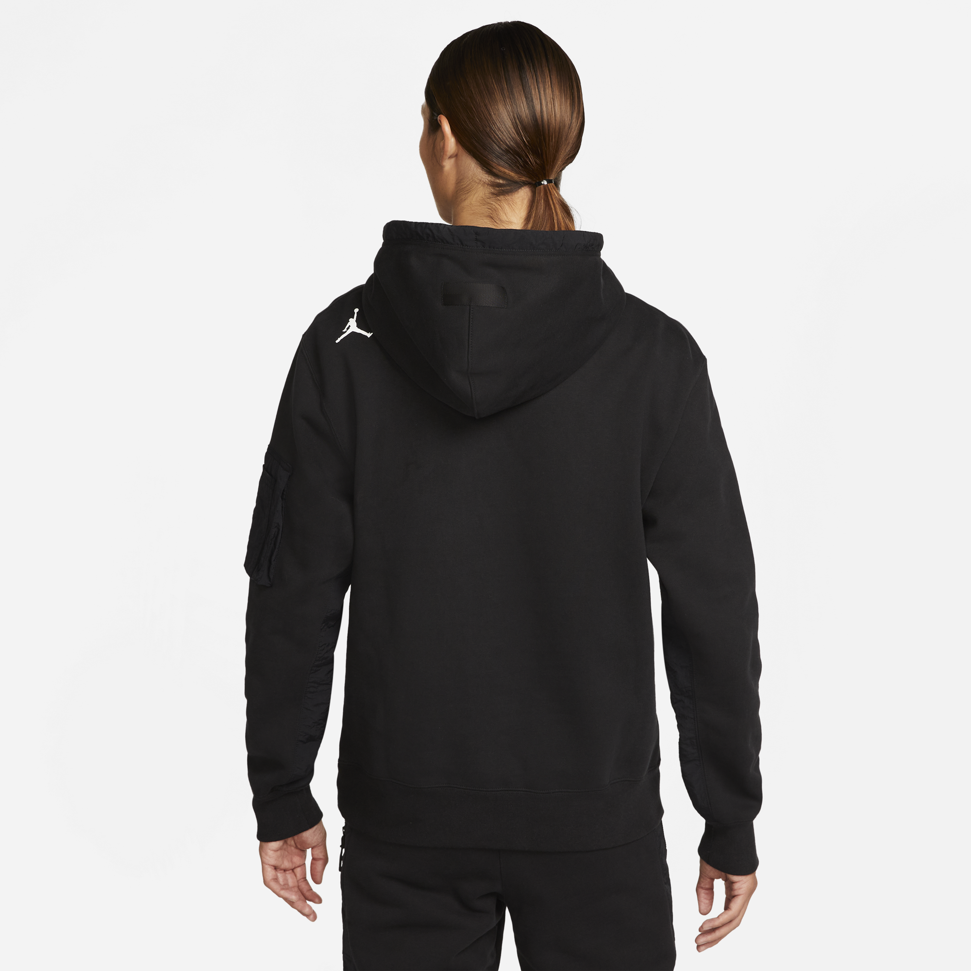 Mens 23 Engineered Fleece Hoodie Black Air jordan оригінал – Купити в Україні – детальний вид