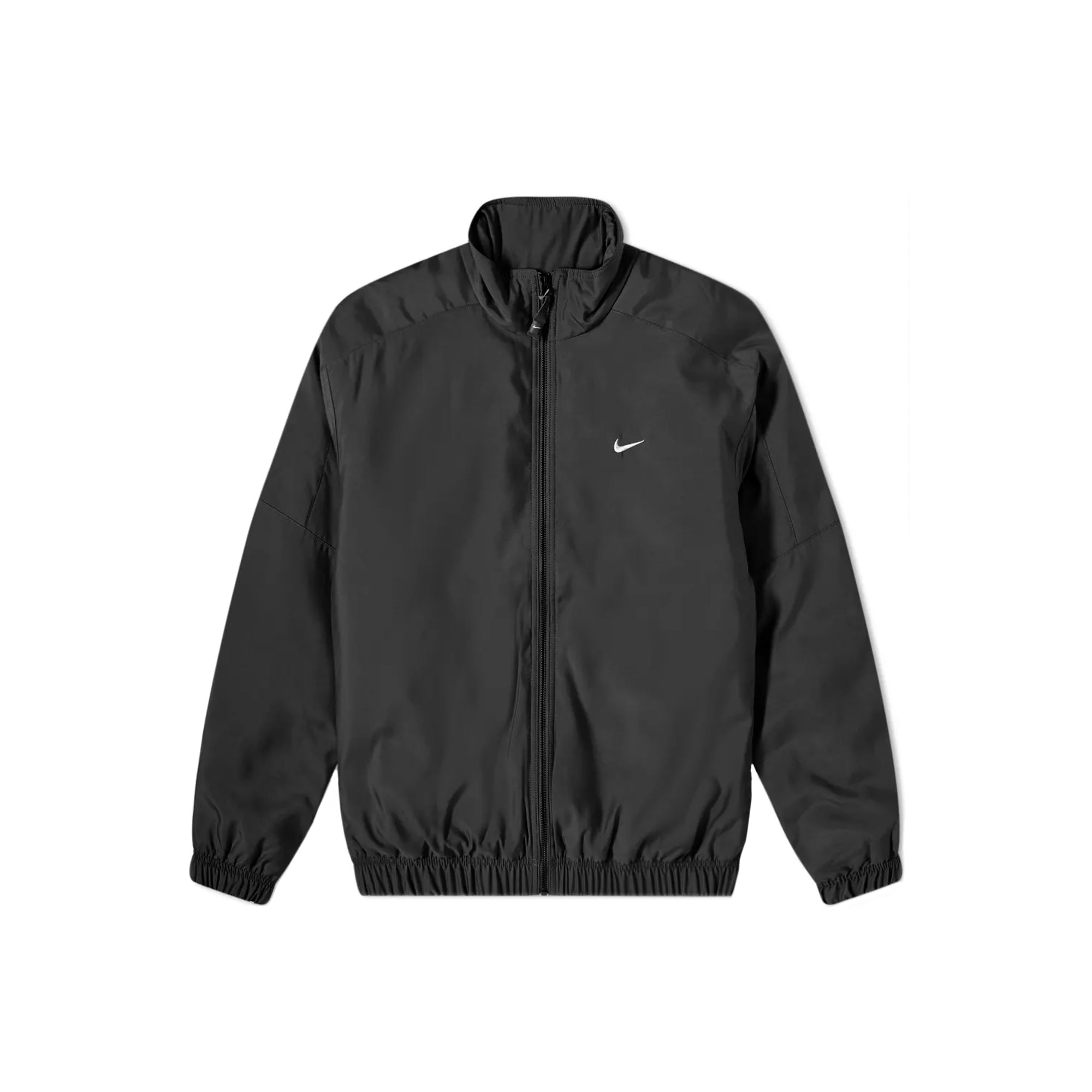 Mens Solo Swoosh Jacket Black Nike оригінал – Купити в Україні – боковий вид - NIKE